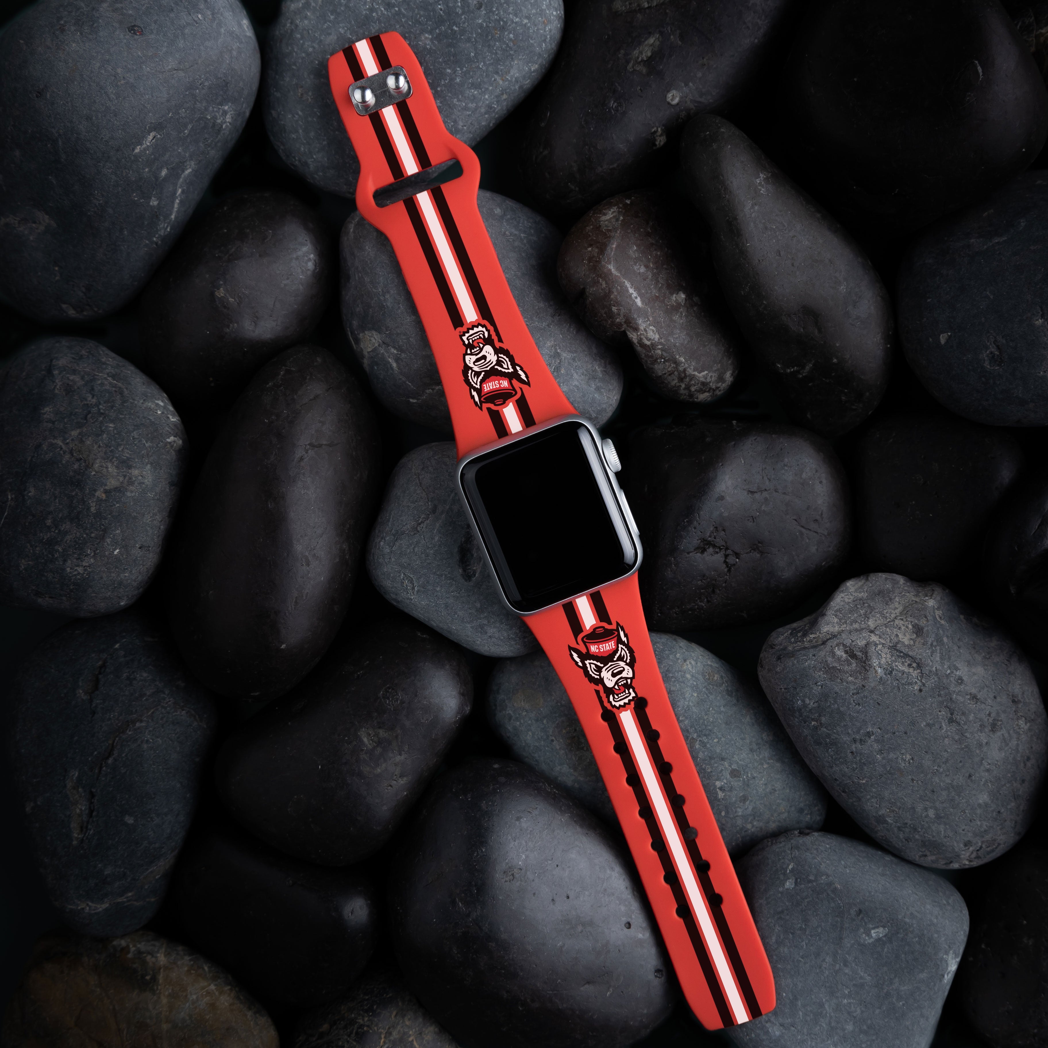 North Carolina State Wolf Pack HD Apple Watch Band 2