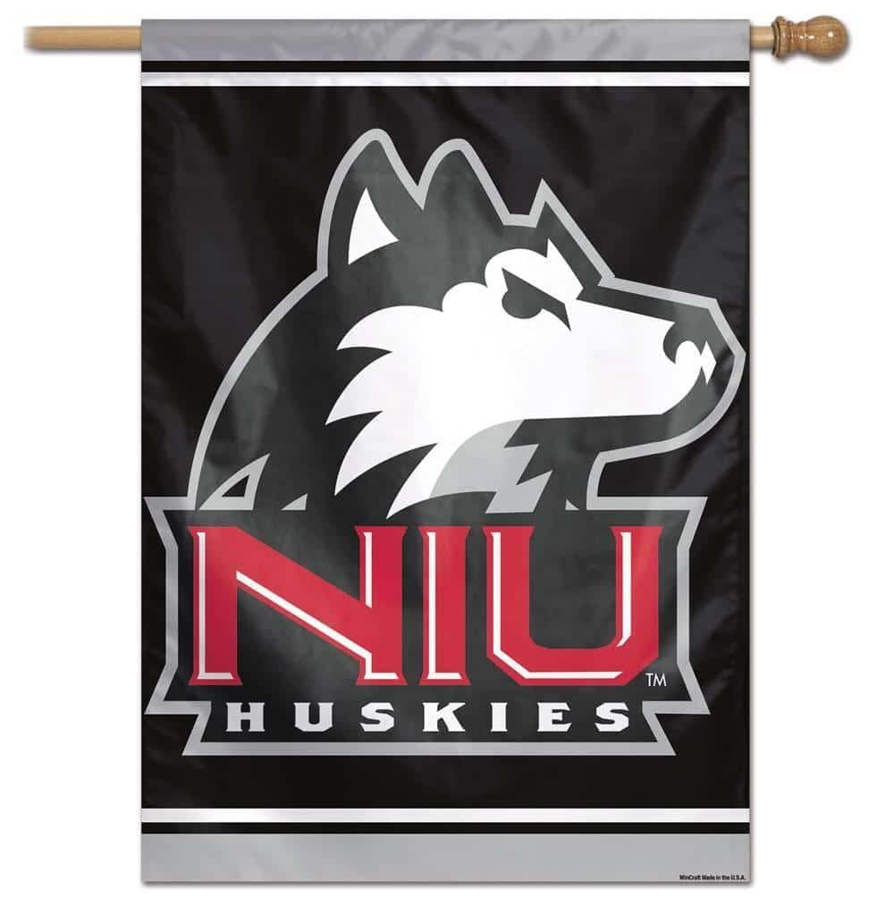 Northern Illinois Huskies Flag NIU House Banner