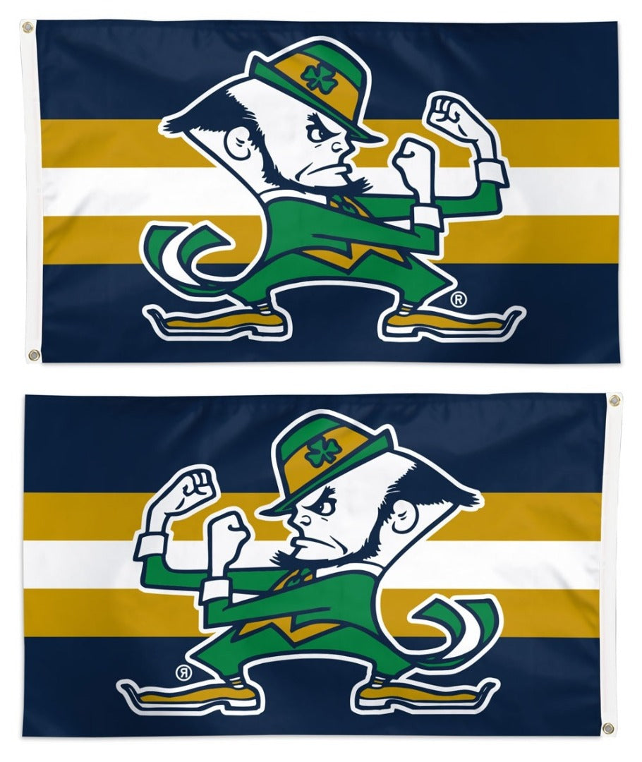 Notre Dame Flag 3x5 Horizontal Stripe