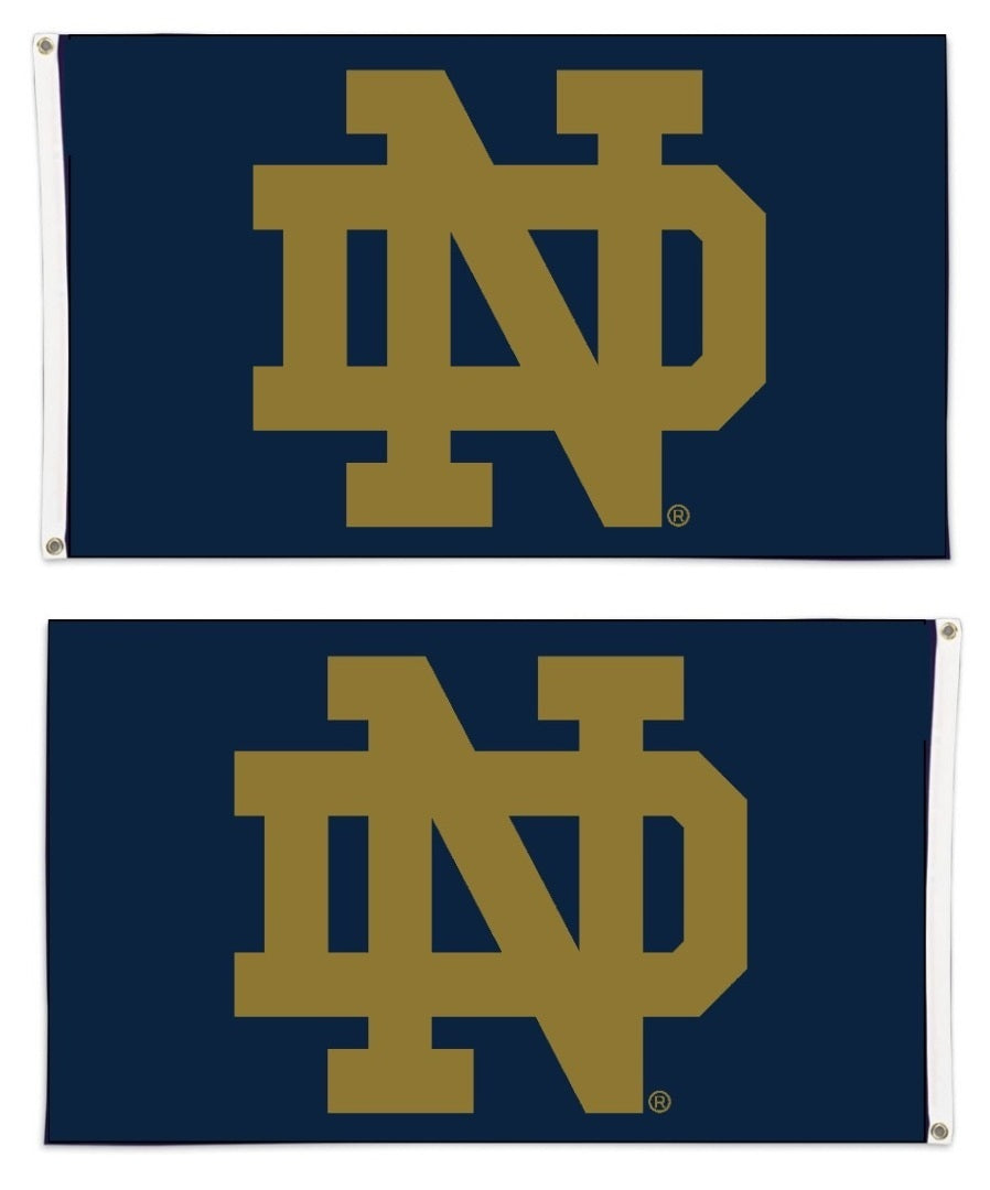 Notre Dame Logo 2 Sided 2x3 Flag