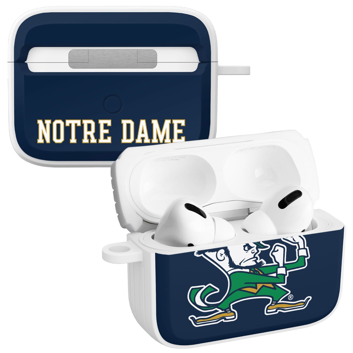 Notre Dame Fighting Irish HDX Apple Airpods Pro 1 & 2 Case Cover 6