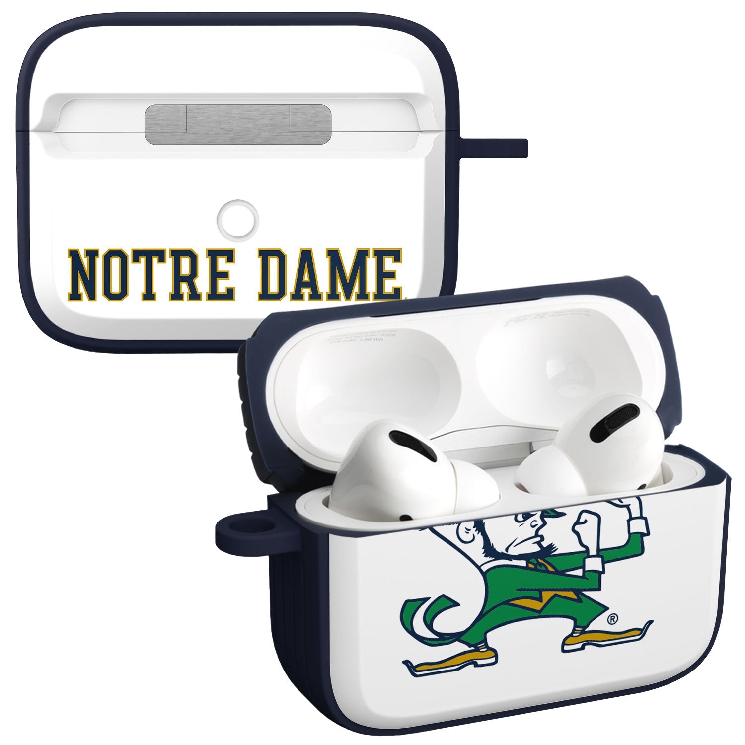 Notre Dame Fighting Irish HDX Apple Airpods Pro 1 & 2 Case Cover 15