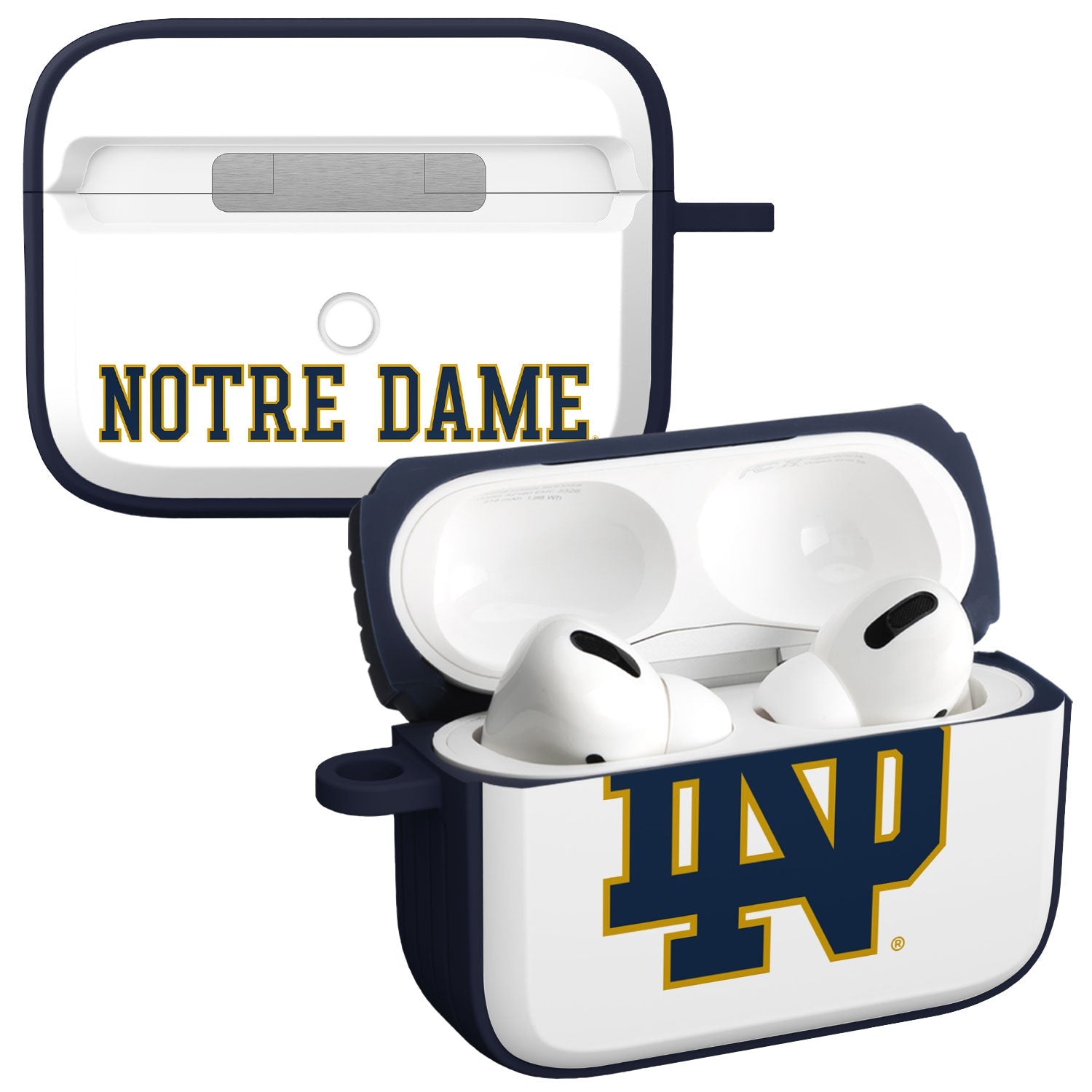 Notre Dame Fighting Irish HDX Apple Airpods Pro 1 & 2 Case Cover 19