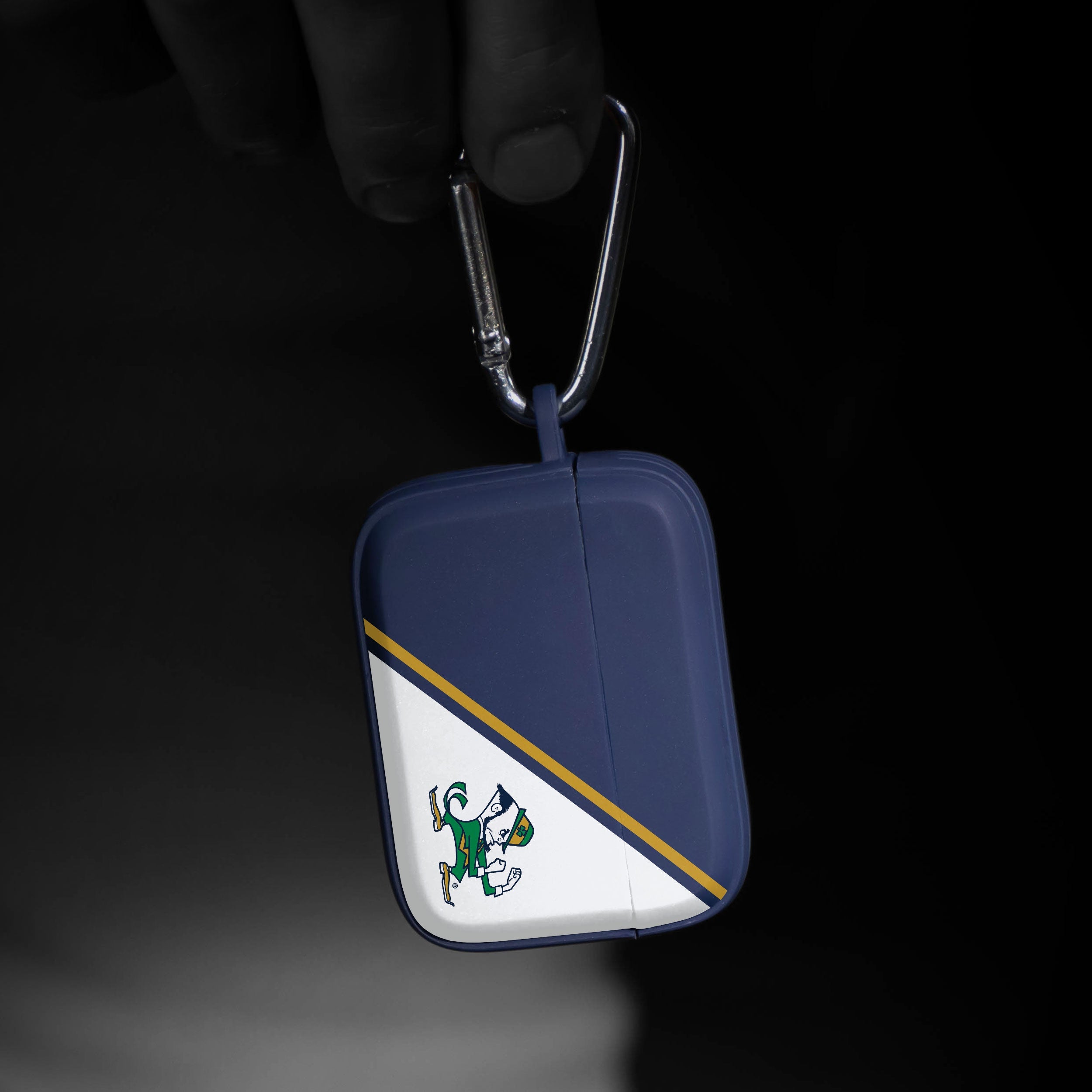 Notre Dame Fighting Irish HDX Champion Series Apple AirPods Pro 1 & 2 Case Cover 3