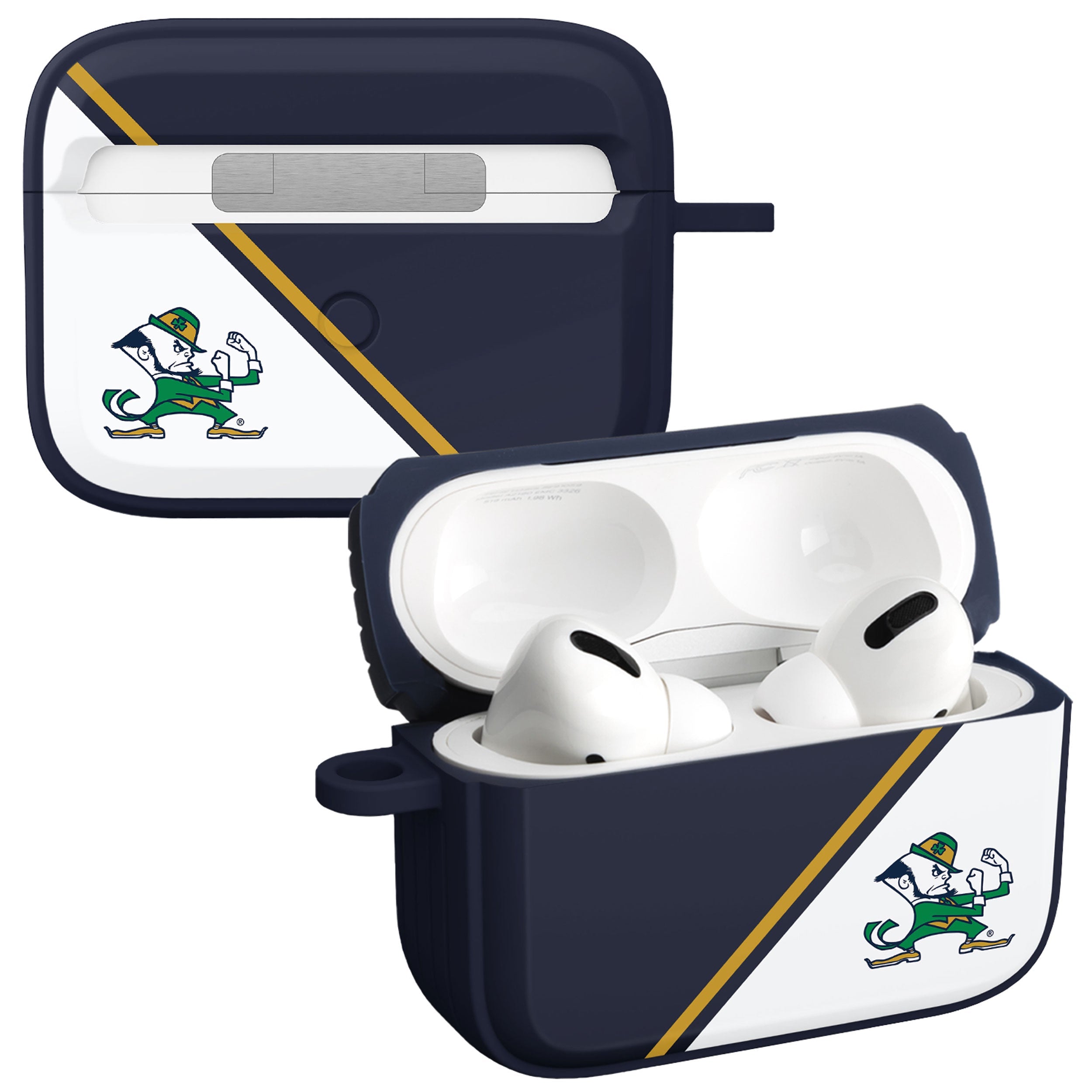 Notre Dame Fighting Irish HDX Champion Series Apple AirPods Pro 1 & 2 Case Cover 1