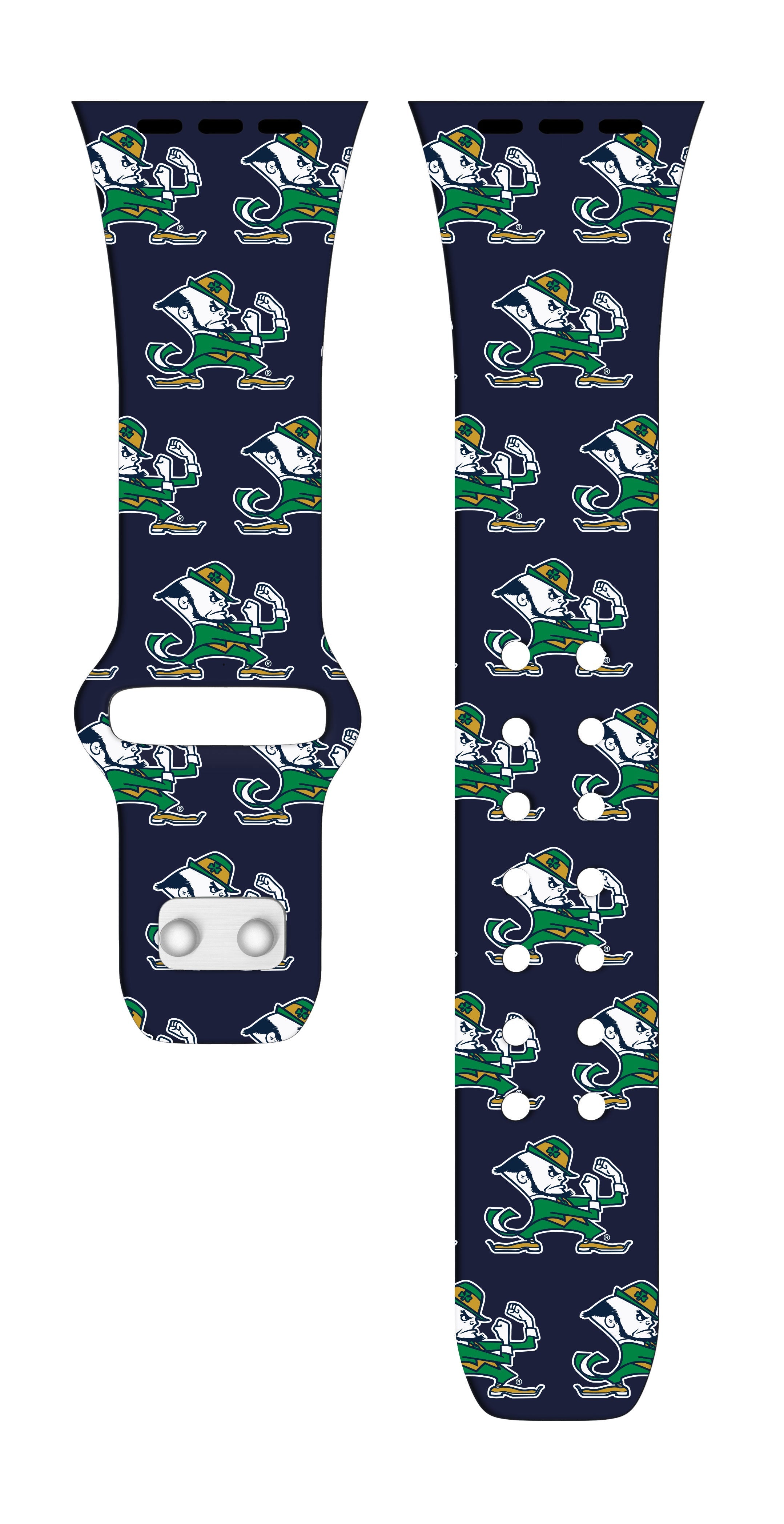 Notre Dame Fighting Irish HD Apple Watch Band 8