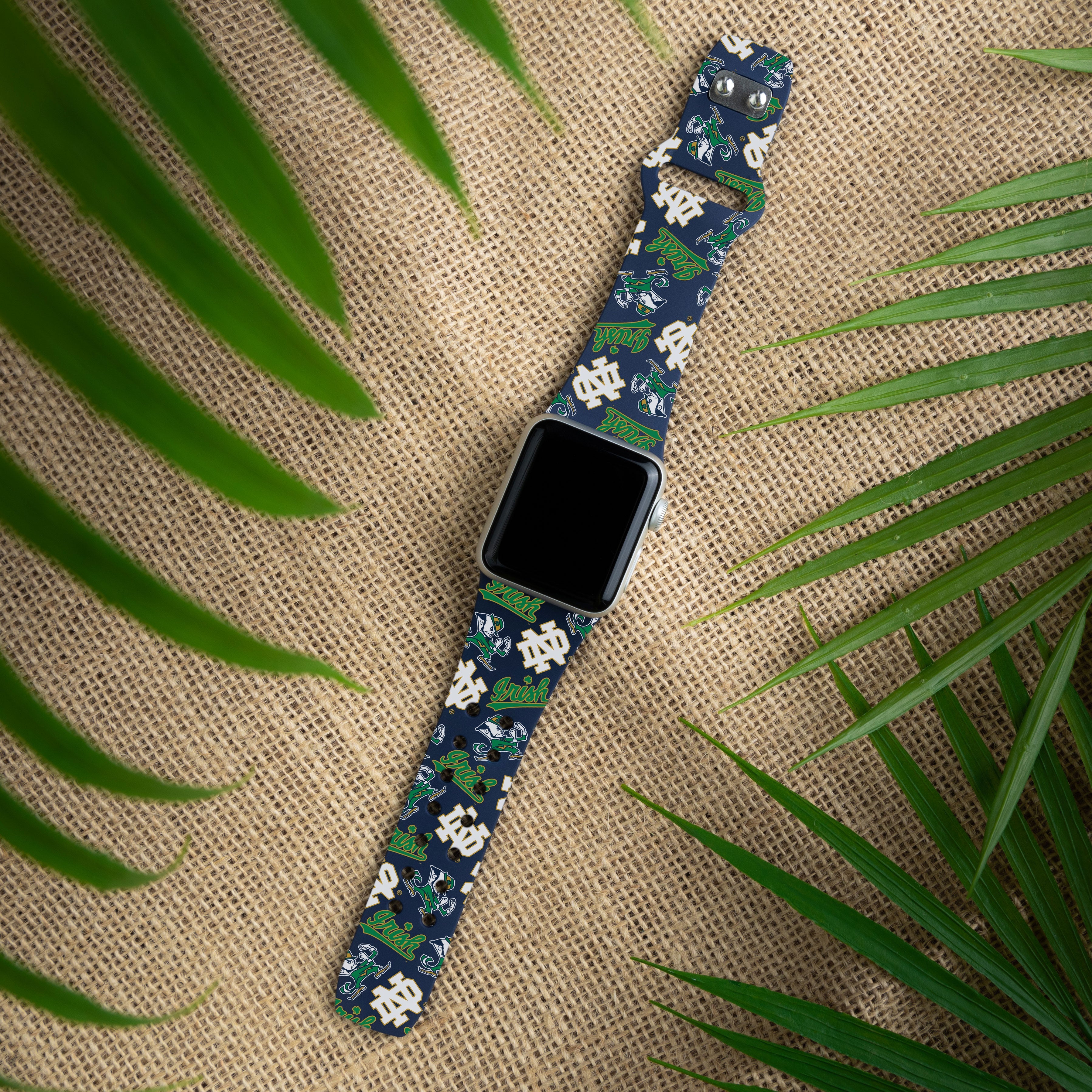 Notre Dame Fighting Irish HD Apple Watch Band 10