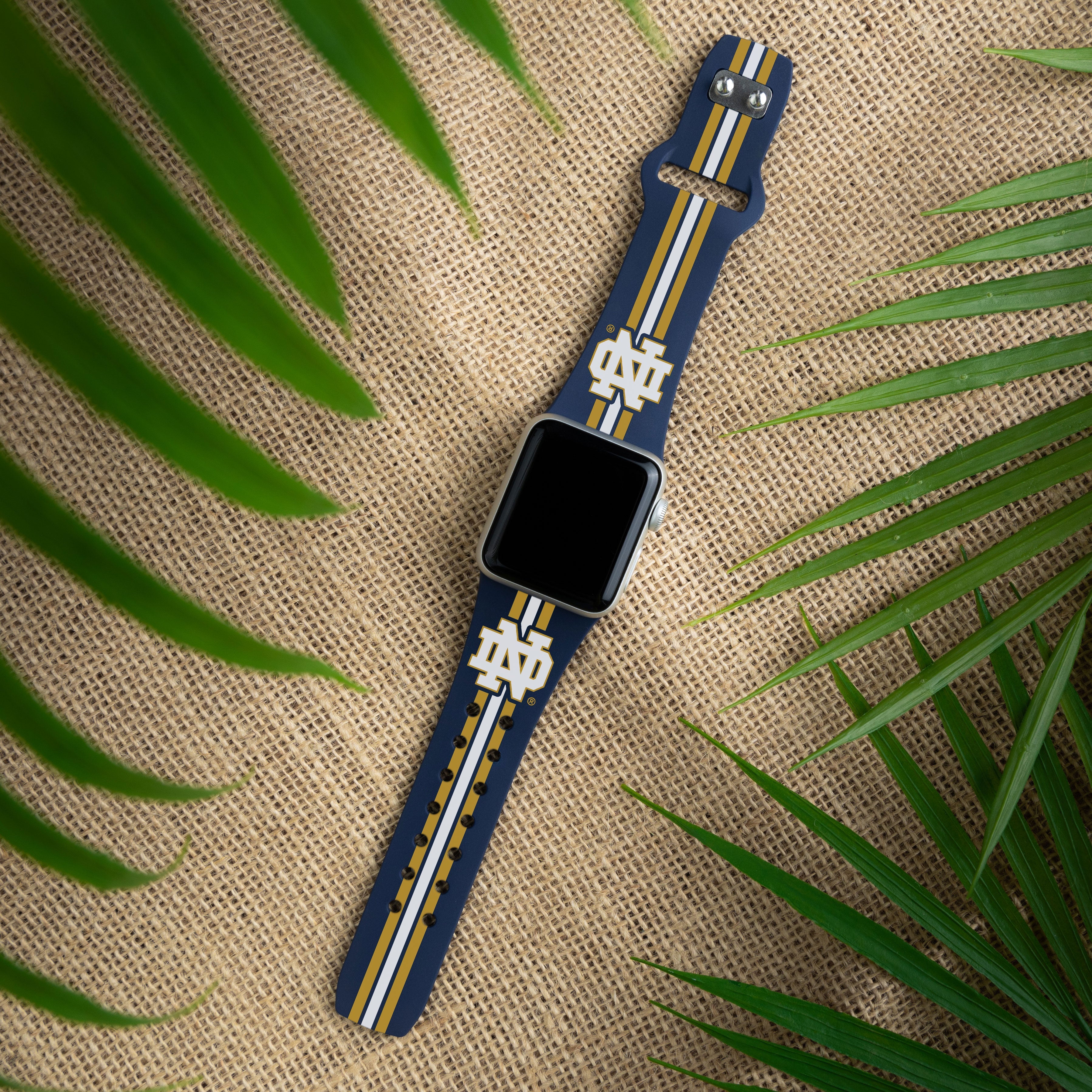 Notre Dame Fighting Irish HD Apple Watch Band 2