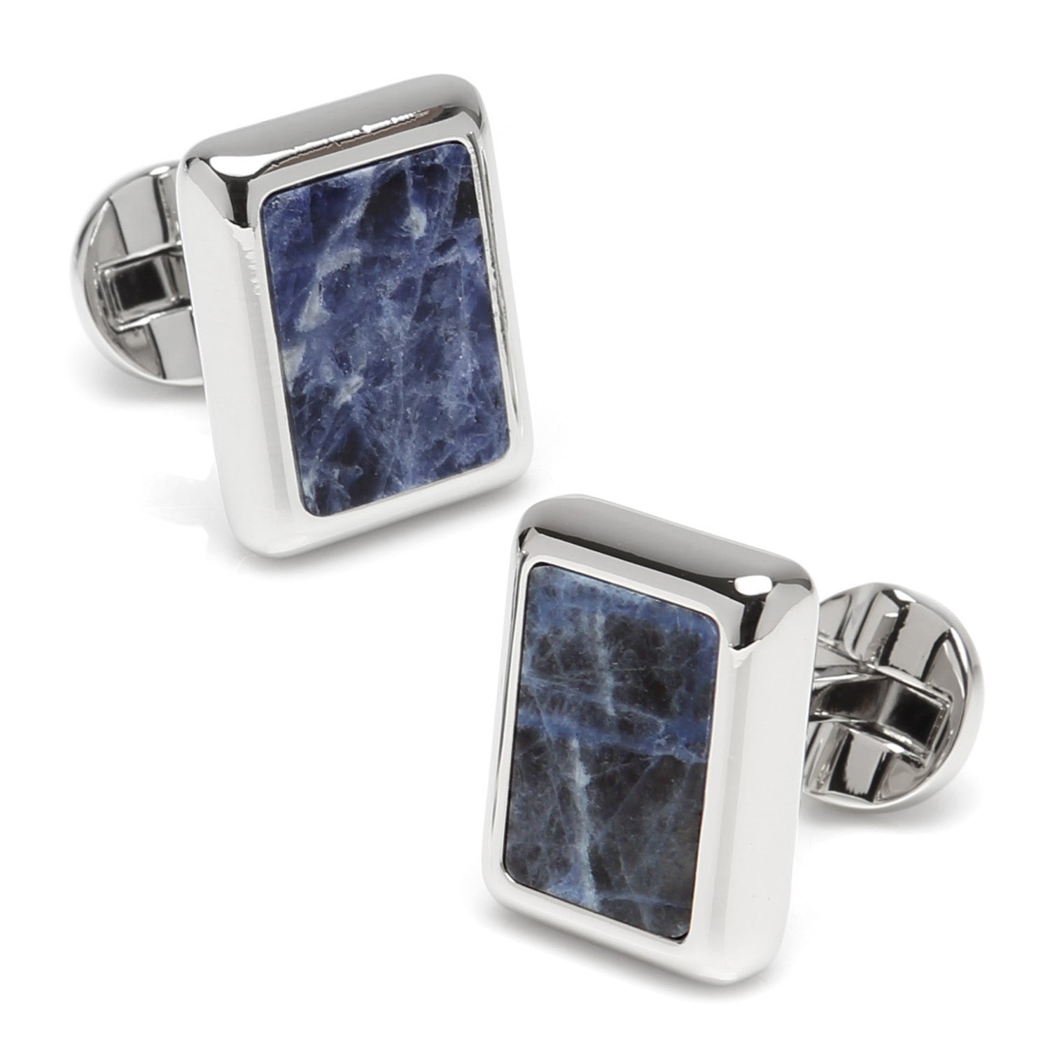 Silver and Sodalite JFK Presidential 5-Stud Set 5