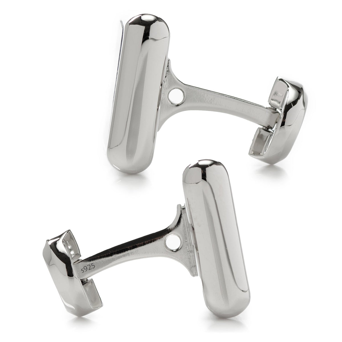 Sterling Silver and Lapis JFK Presidential Cufflinks 4