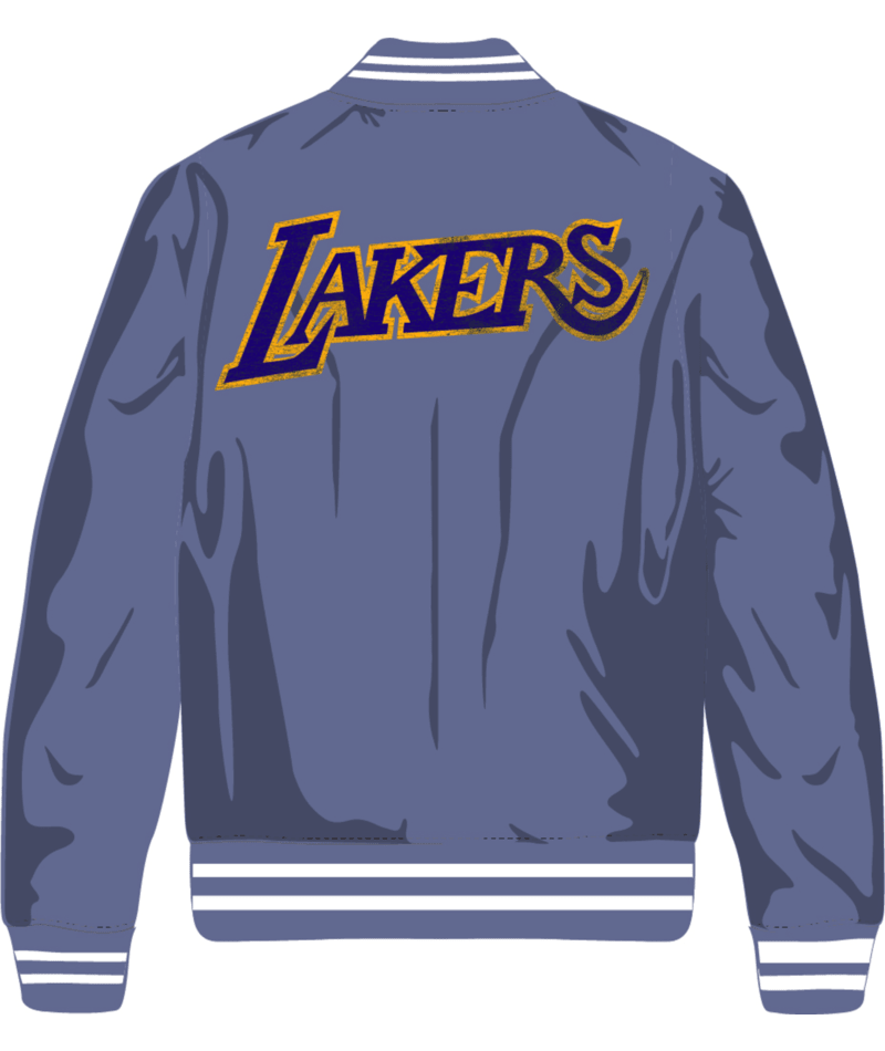 Los Angeles Lakers - Oversized Varsity Jacket 2