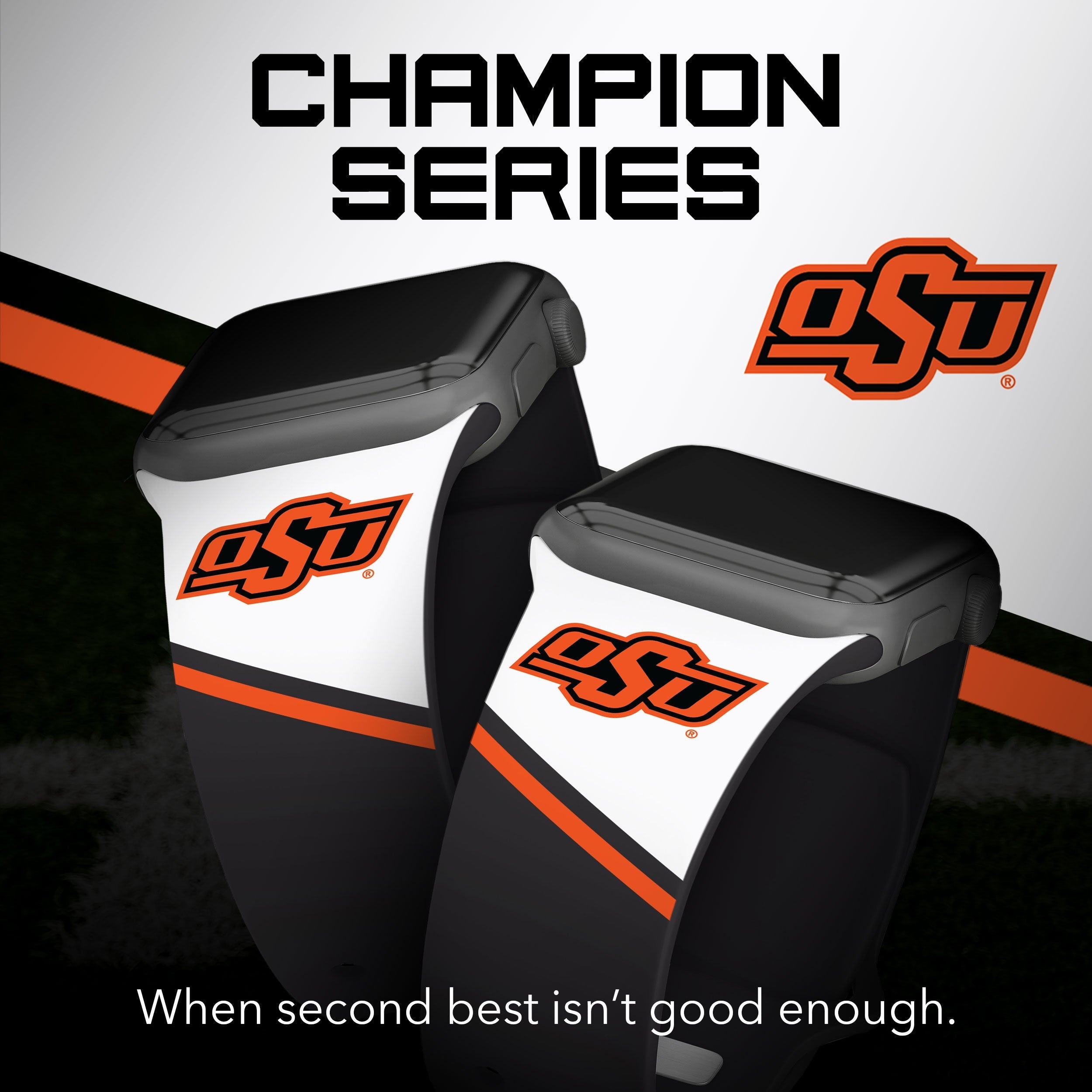 Oklahoma State Cowboys HD Apple Watch Band 18