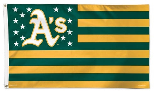 Oakland Athletics Flag 3x5 Americana Stars and Stripes 1
