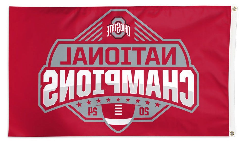 Ohio State 2024 Football Champions Flag 3x5