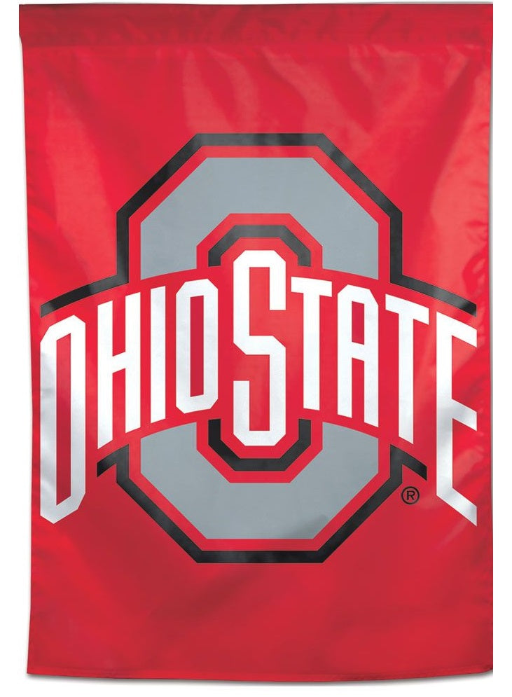 Ohio State Buckeyes Flag Vertical House Banner