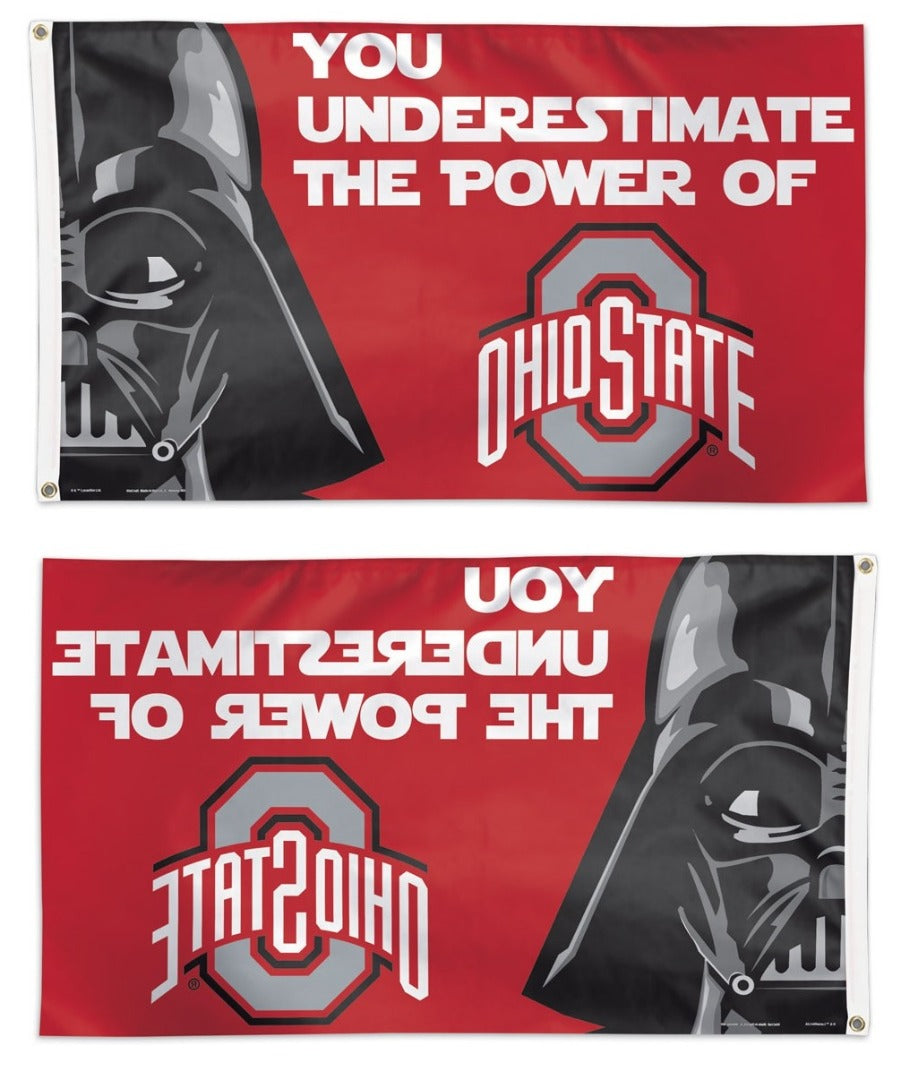 Ohio State Buckeyes Flag 3x5 Star Wars Darth Vader