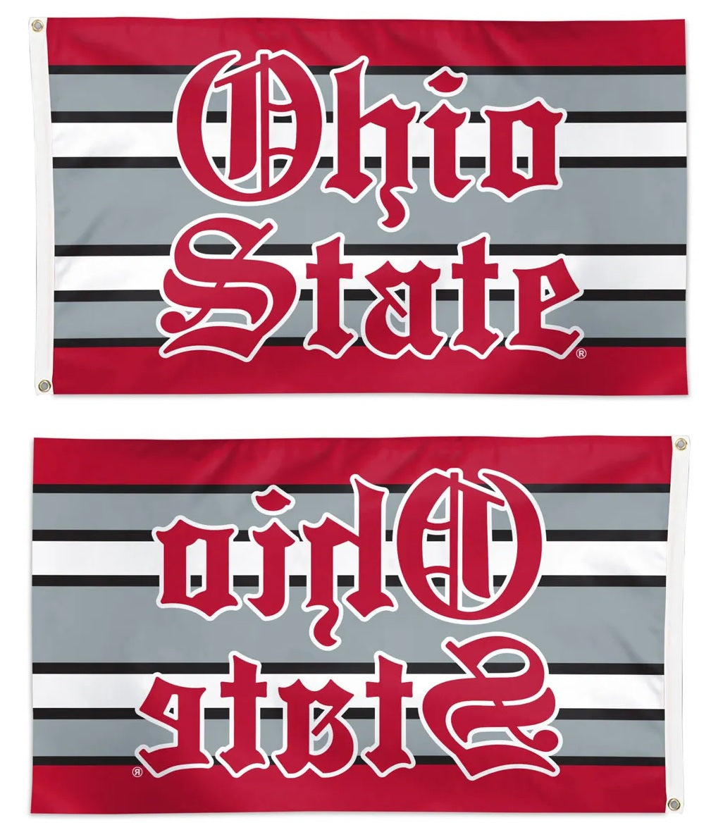 Ohio State Buckeyes Script 3x5 Flag