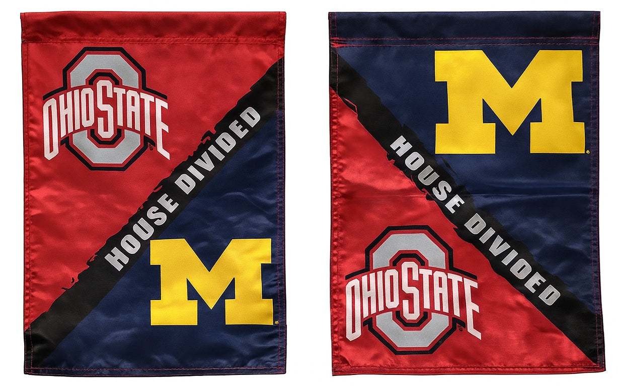Ohio State - Michigan House Divided 2 Sided