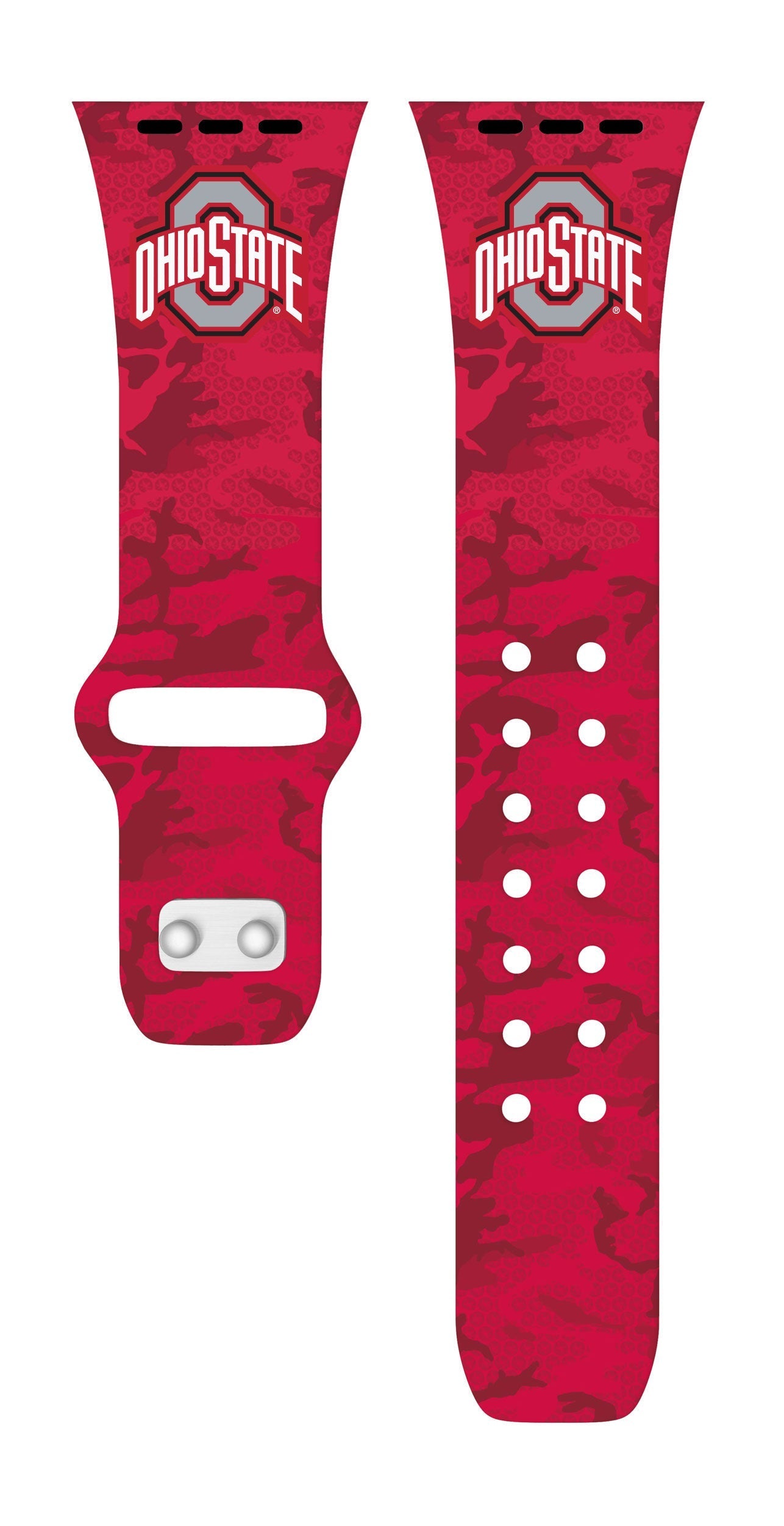 Ohio State Buckeyes HD Apple Watch Band 23
