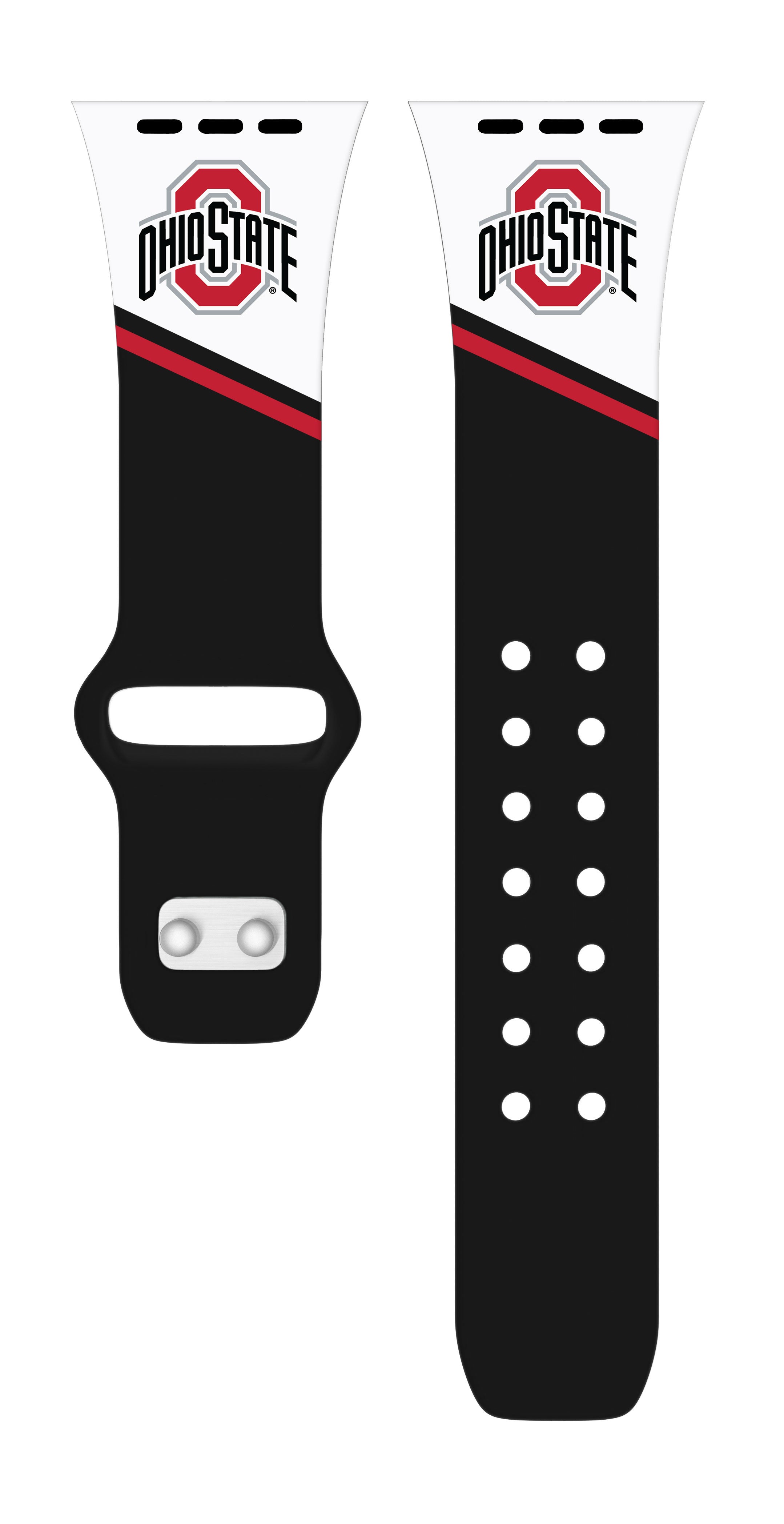 Ohio State Buckeyes HD Apple Watch Band 19