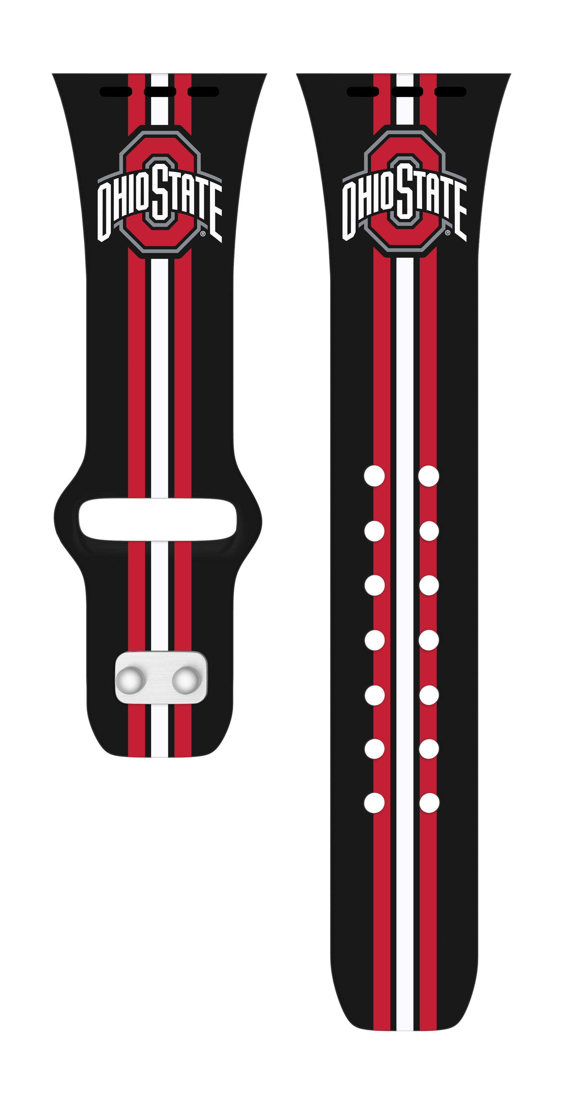 Ohio State Buckeyes HD Apple Watch Band 4