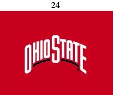 Ohio State Infant Lap Shoulder Creeper Print 9