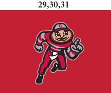 Ohio State Infant Lap Shoulder Creeper Print 11