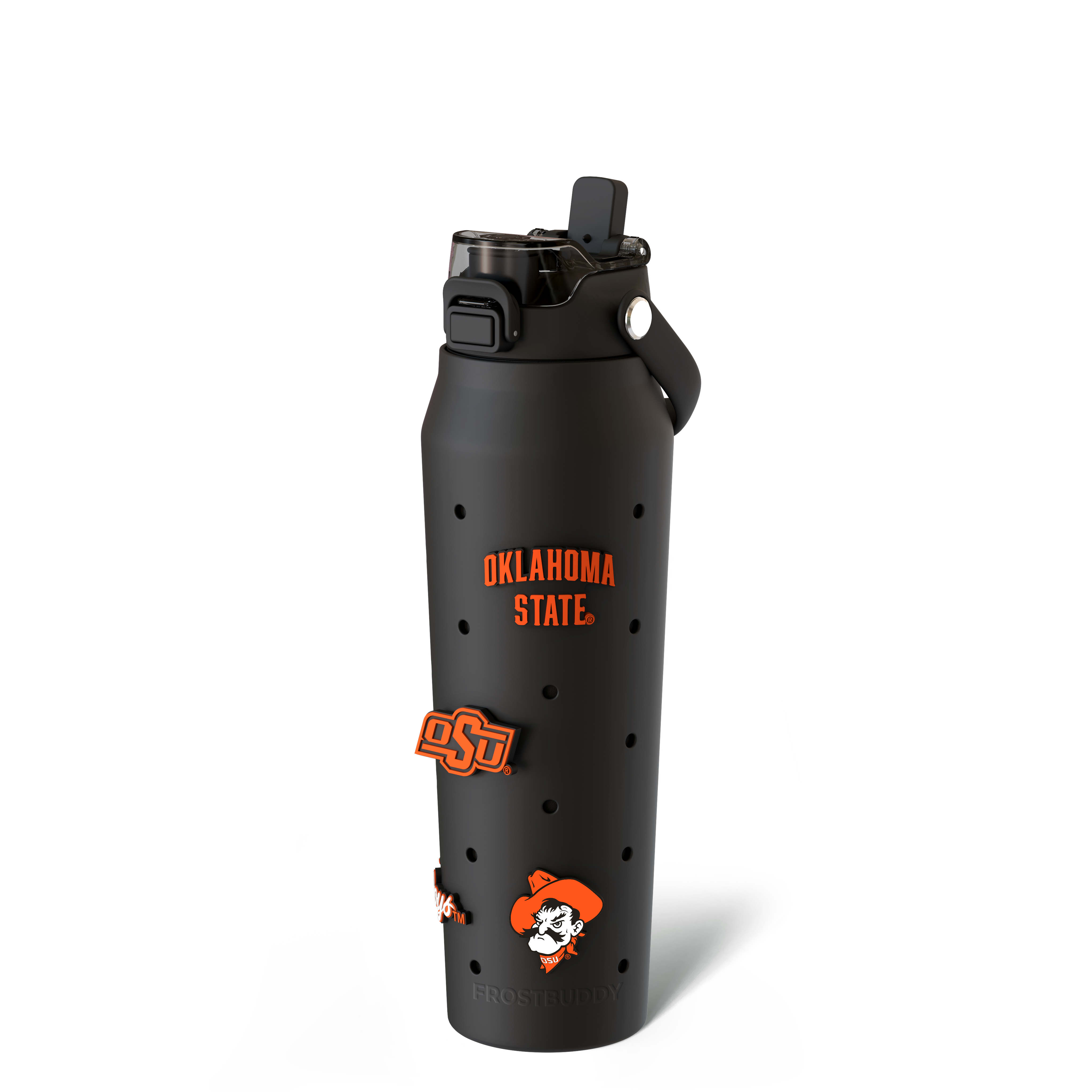Bottle Buddy 32oz | Oklahoma State Cowboys | Skin + Budz Bundle | Frost Buddy 1