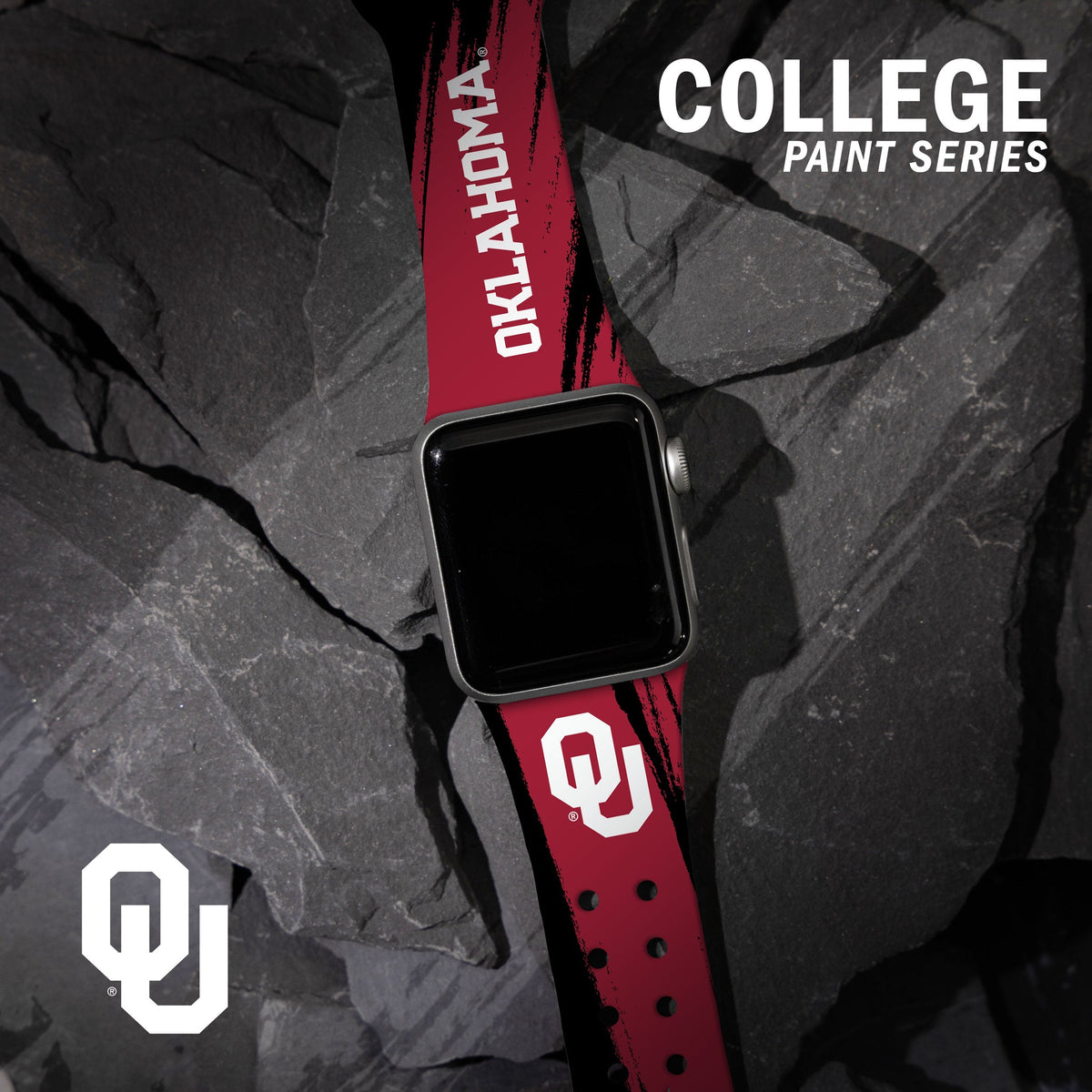 Oklahoma Sooners HD Apple Watch Band | Affinity Bands 27