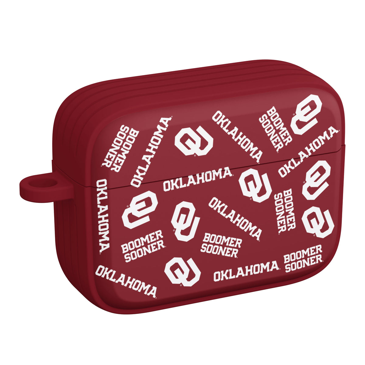 Oklahoma Sooners HDX Apple Airpods Pro 1 & 2 Case Cover | Affinity Bands 14
