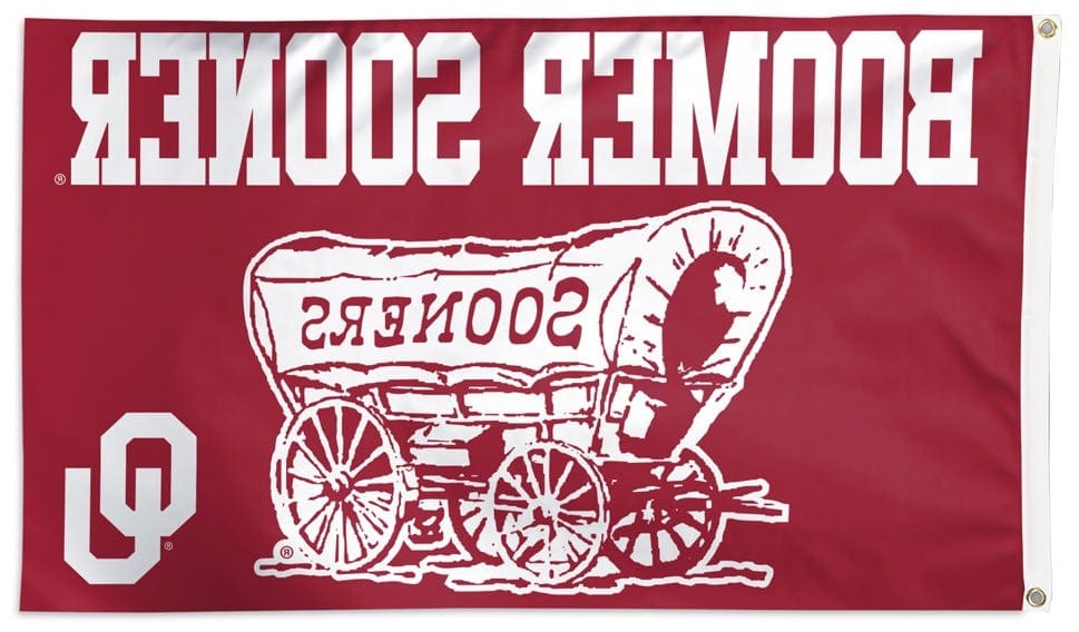 Oklahoma Sooners Flag 3x5 Boomer Sooner OU