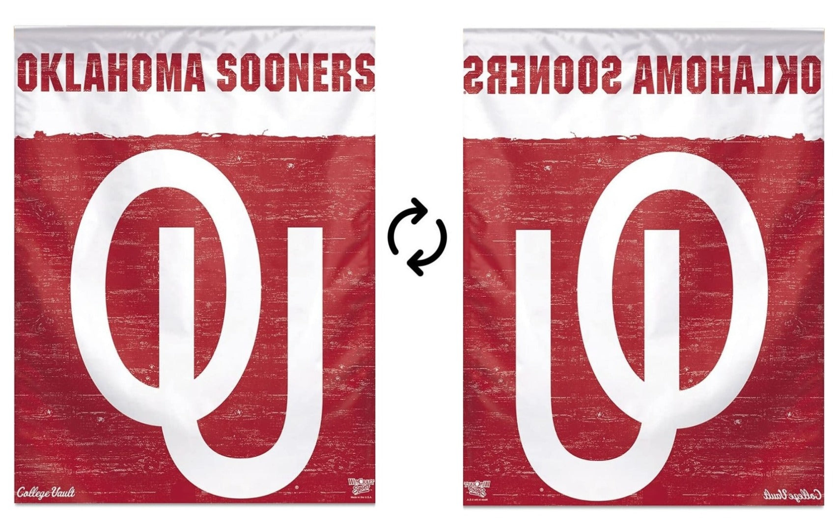 Oklahoma Sooners Throwback Banner
