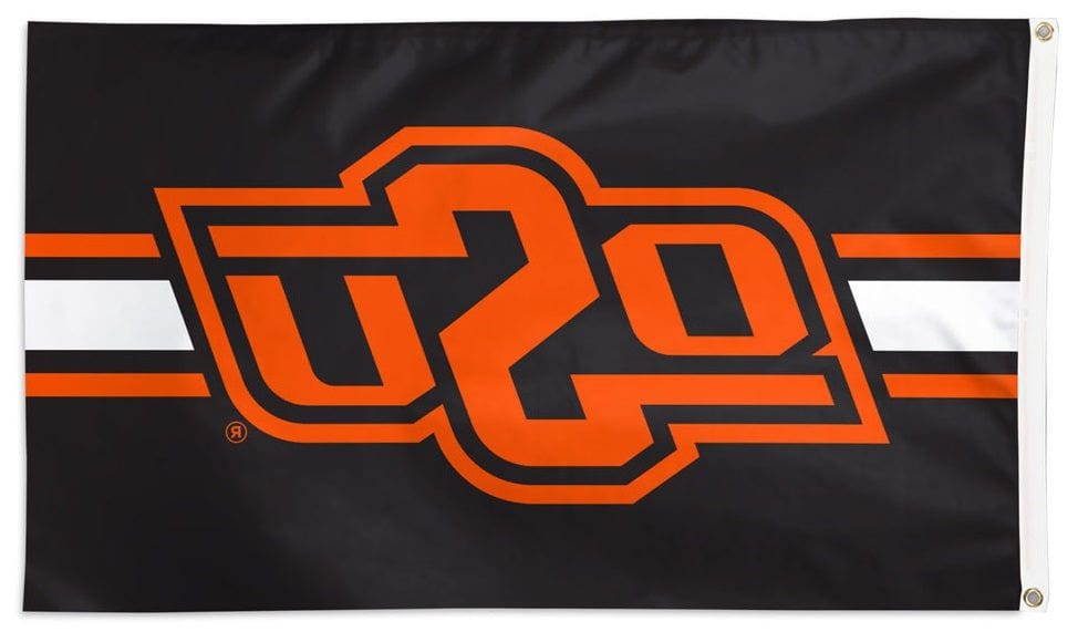 Oklahoma State University Flag 3x5 Horizontal Stripe