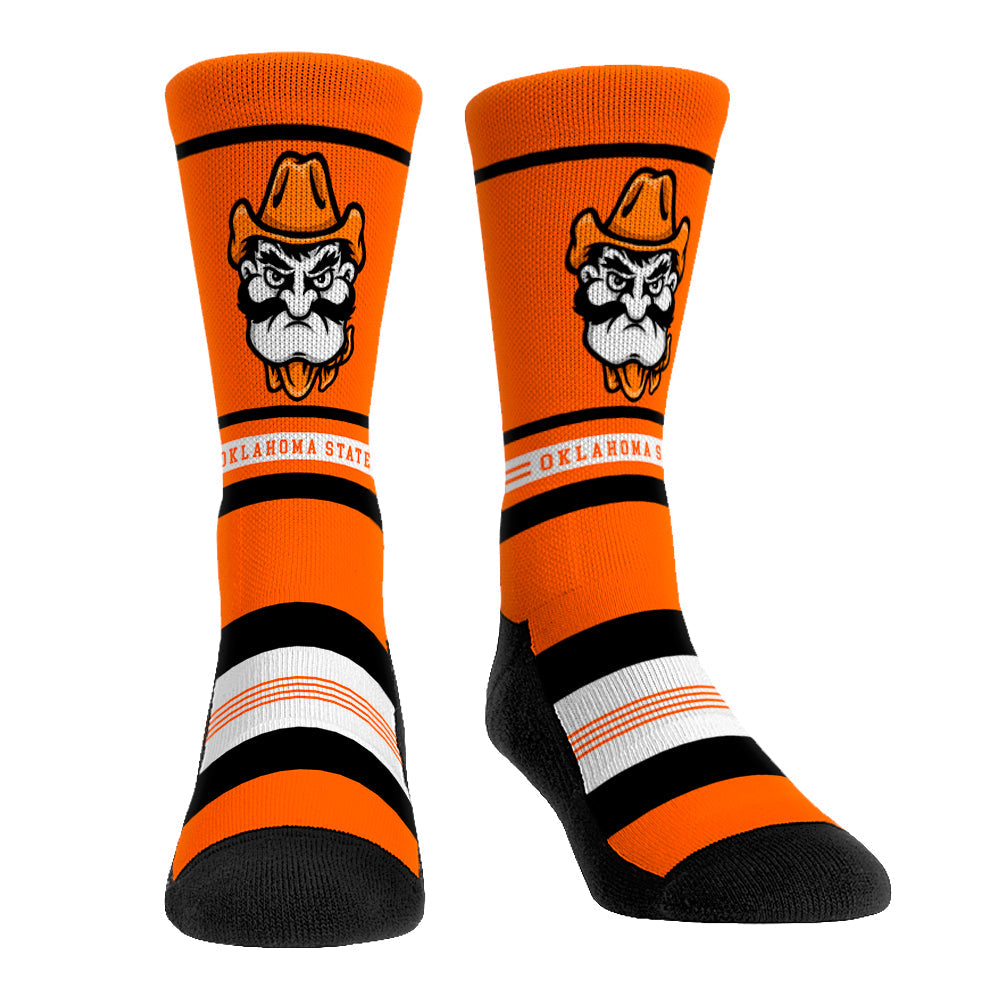 Oklahoma State Cowboys - Game Face Mascot | Rock 'Em Socks 1