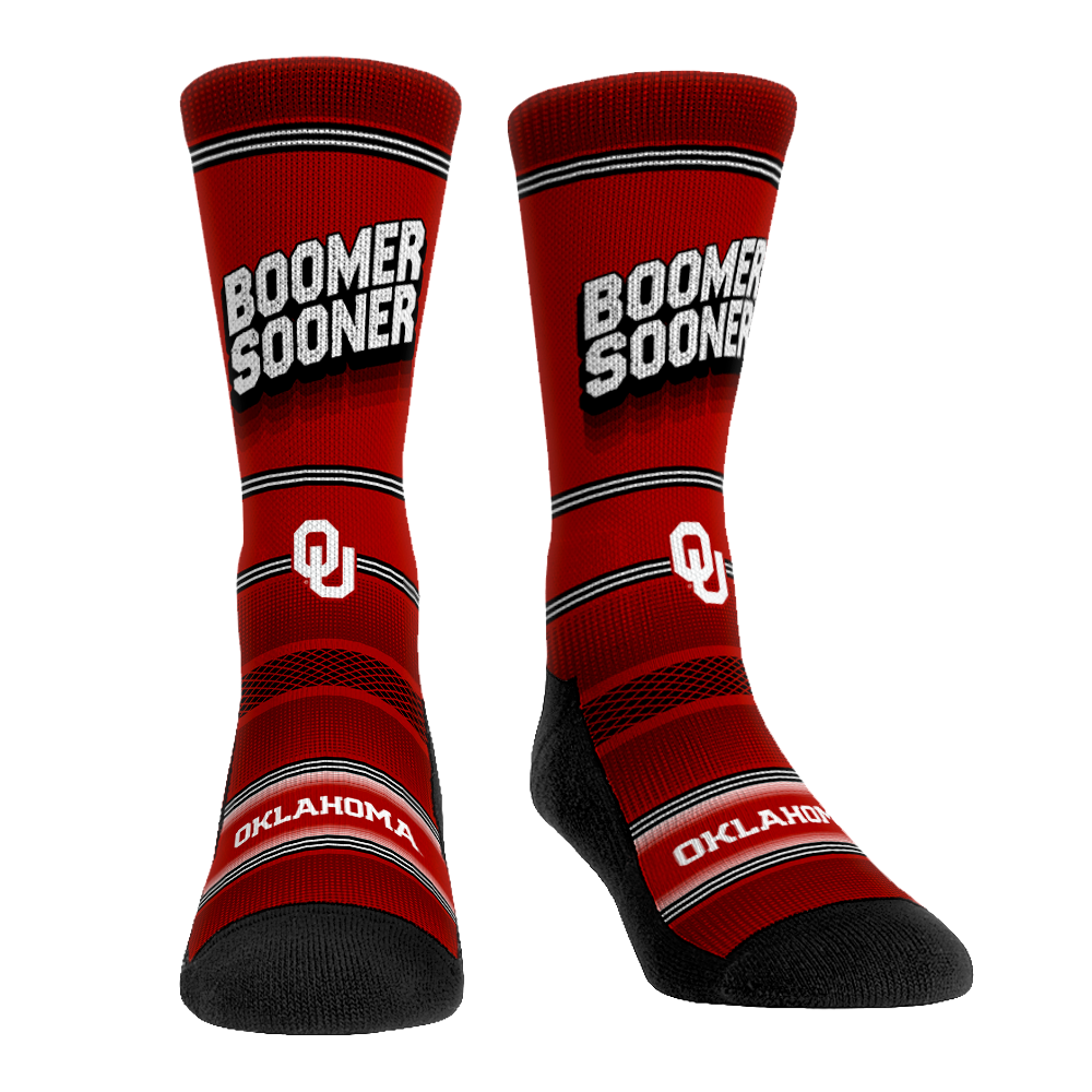 Oklahoma Sooners - Boomer Sooner | Rock 'Em Socks