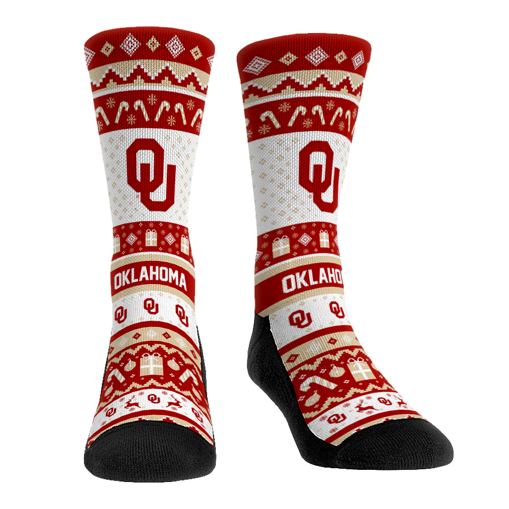 Oklahoma Sooners - Tacky Sweater | Rock 'Em Socks