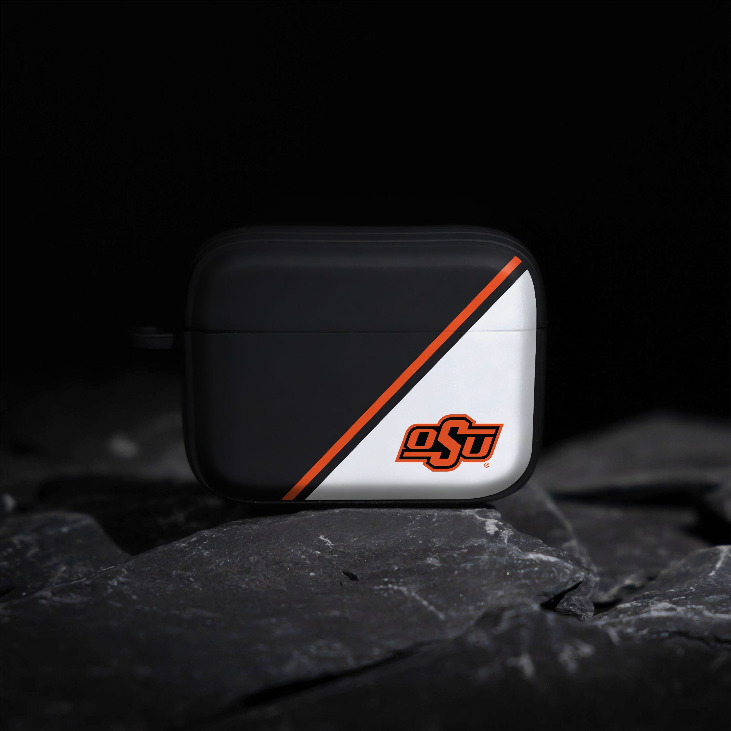 Oklahoma State Cowboys HDX Champion Series Apple AirPods Pro 1 & 2 Case Cover 3