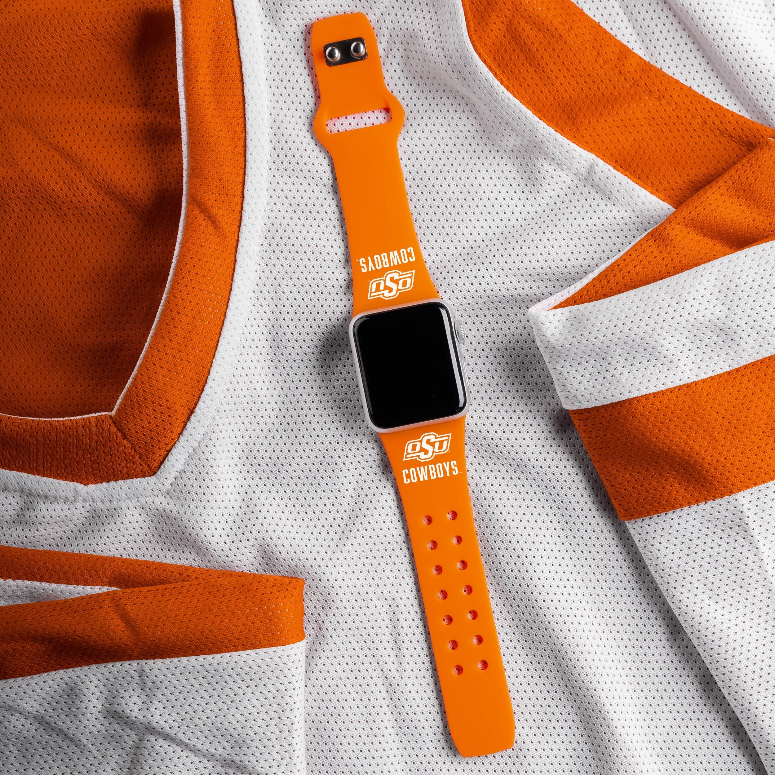 Oklahoma State Cowboys HD Apple Watch Band 15