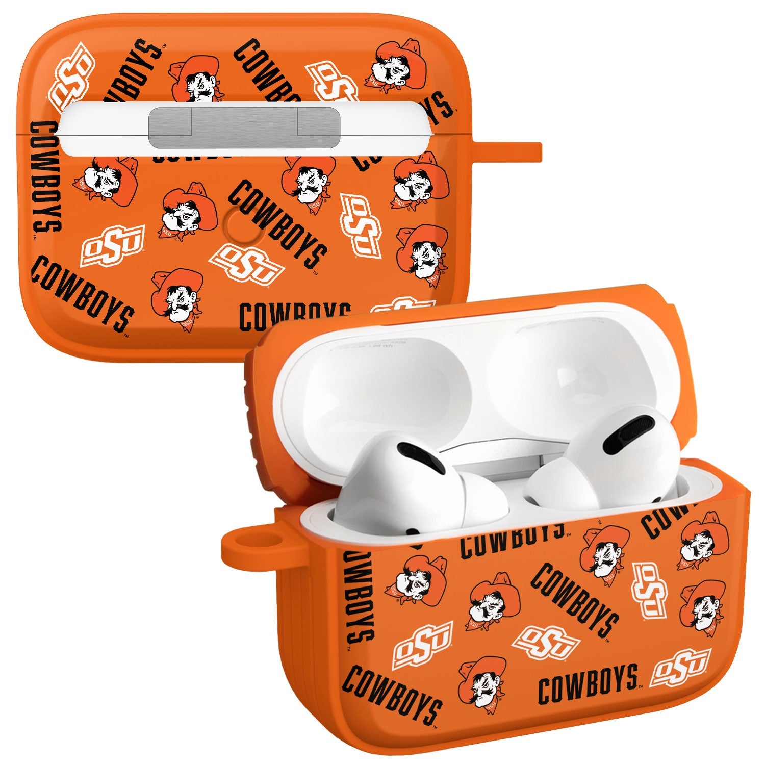 Oklahoma State Cowboys HDX AirPods Pro 1 & 2 Case Cover 6