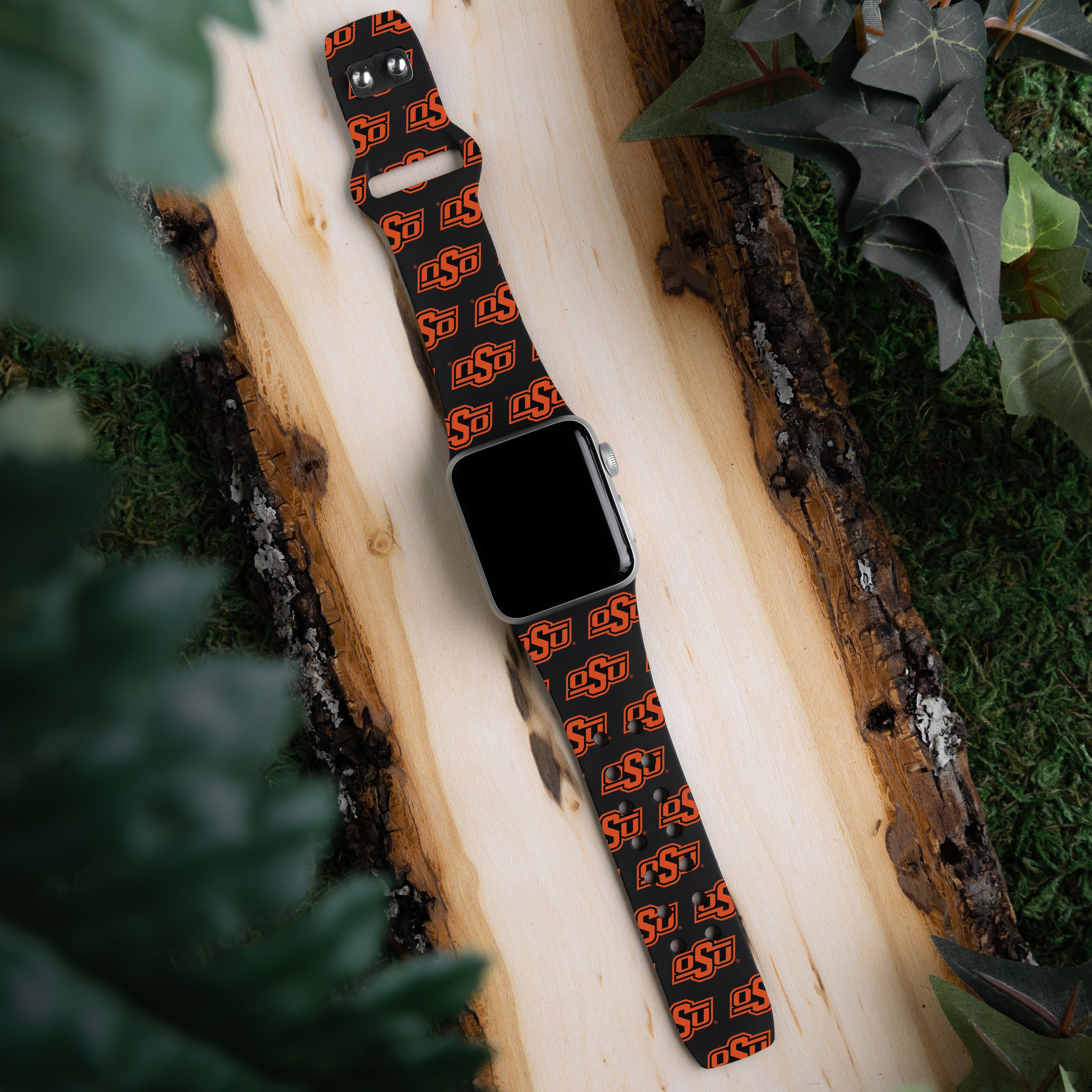 Oklahoma State Cowboys HD Apple Watch Band 6