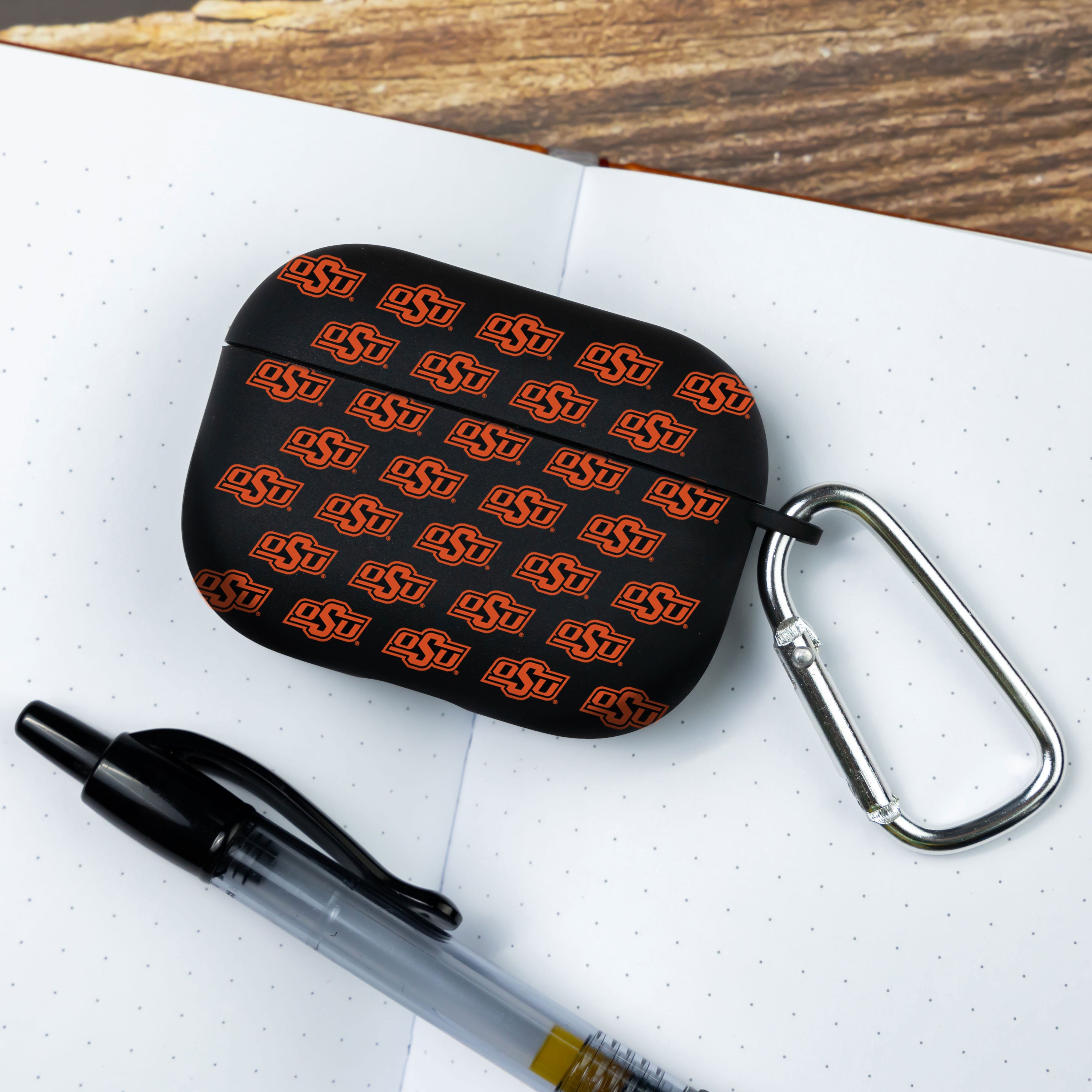 Oklahoma State Cowboys HD AirPods Pro 1 & 2 Case Cover 4