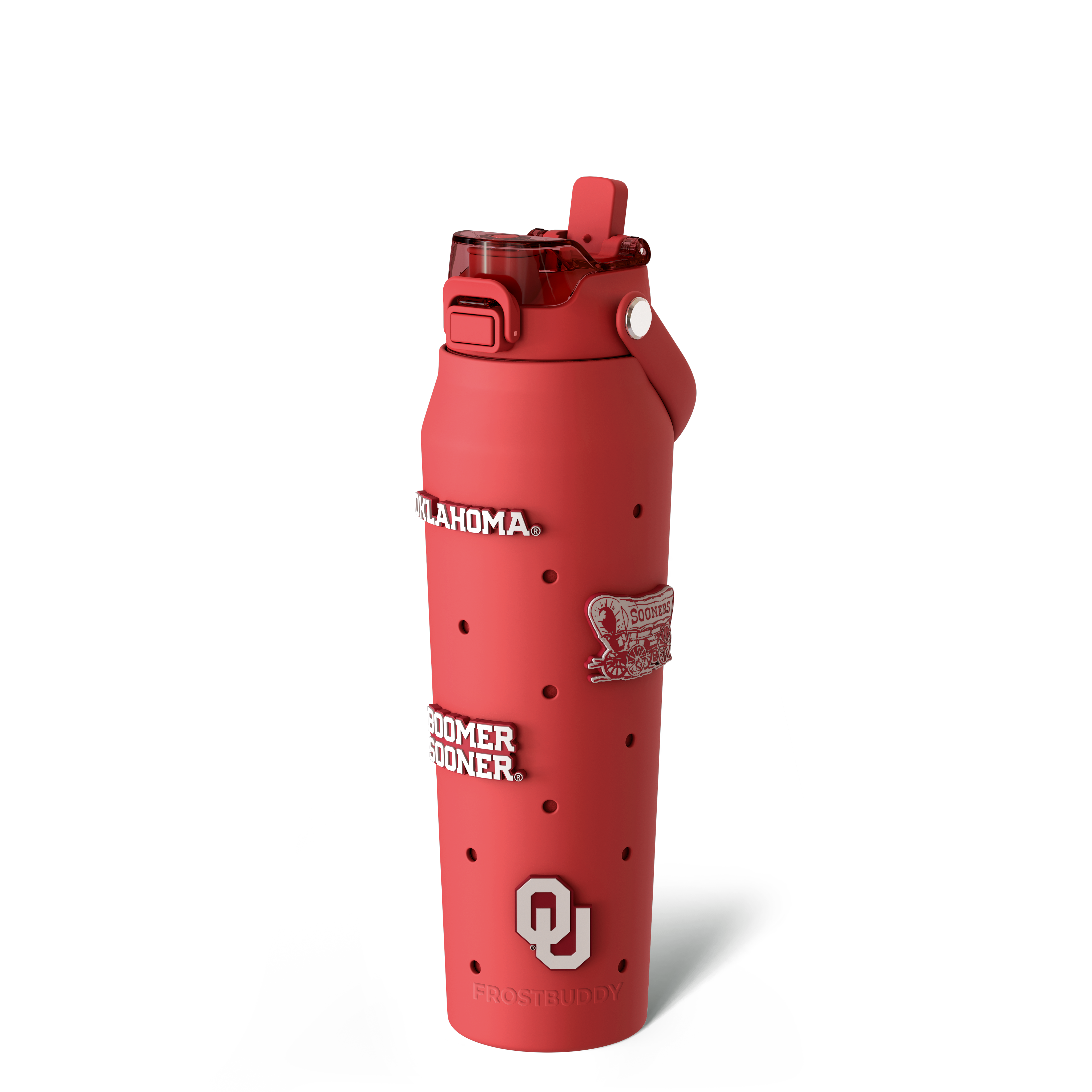 Bottle Buddy 32oz | Oklahoma Sooners | Skin + Budz Bundle | Frost Buddy 1