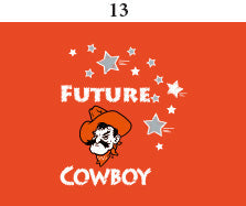 Oklahoma State Toddler Short Sleeve T Shirt Print | Two Feet Ahead 4
