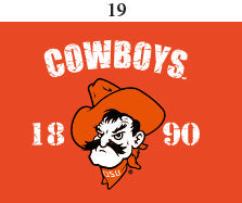Oklahoma State Toddler Short Sleeve T Shirt Print | Two Feet Ahead 5