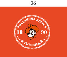 Oklahoma State Toddler Short Sleeve T Shirt Print | Two Feet Ahead 7