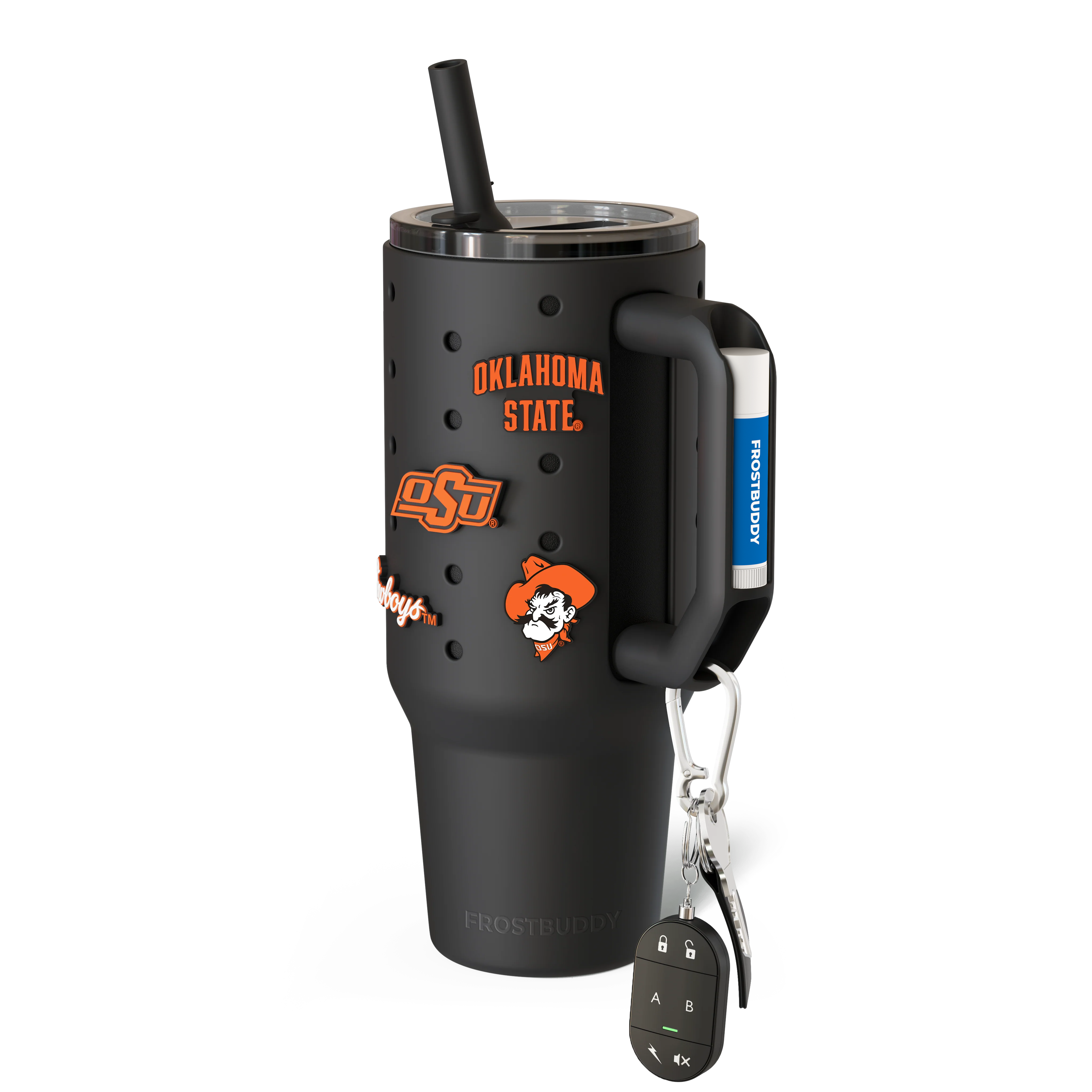 Thicc Buddy 40oz | Oklahoma State Cowboys | Skin + Budz Bundle | Frost Buddy