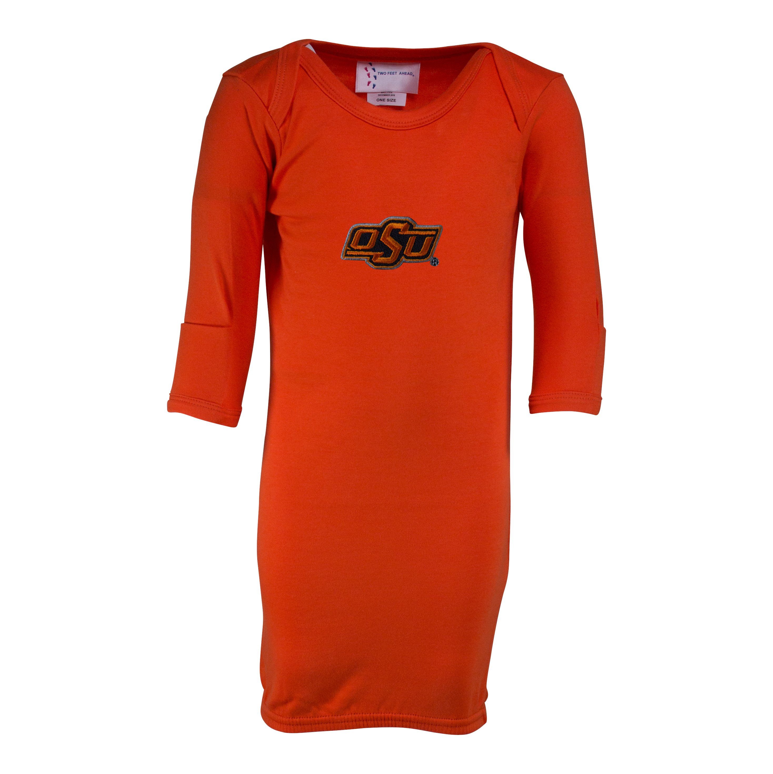 Oklahoma State Layette Gown | Two Feet Ahead