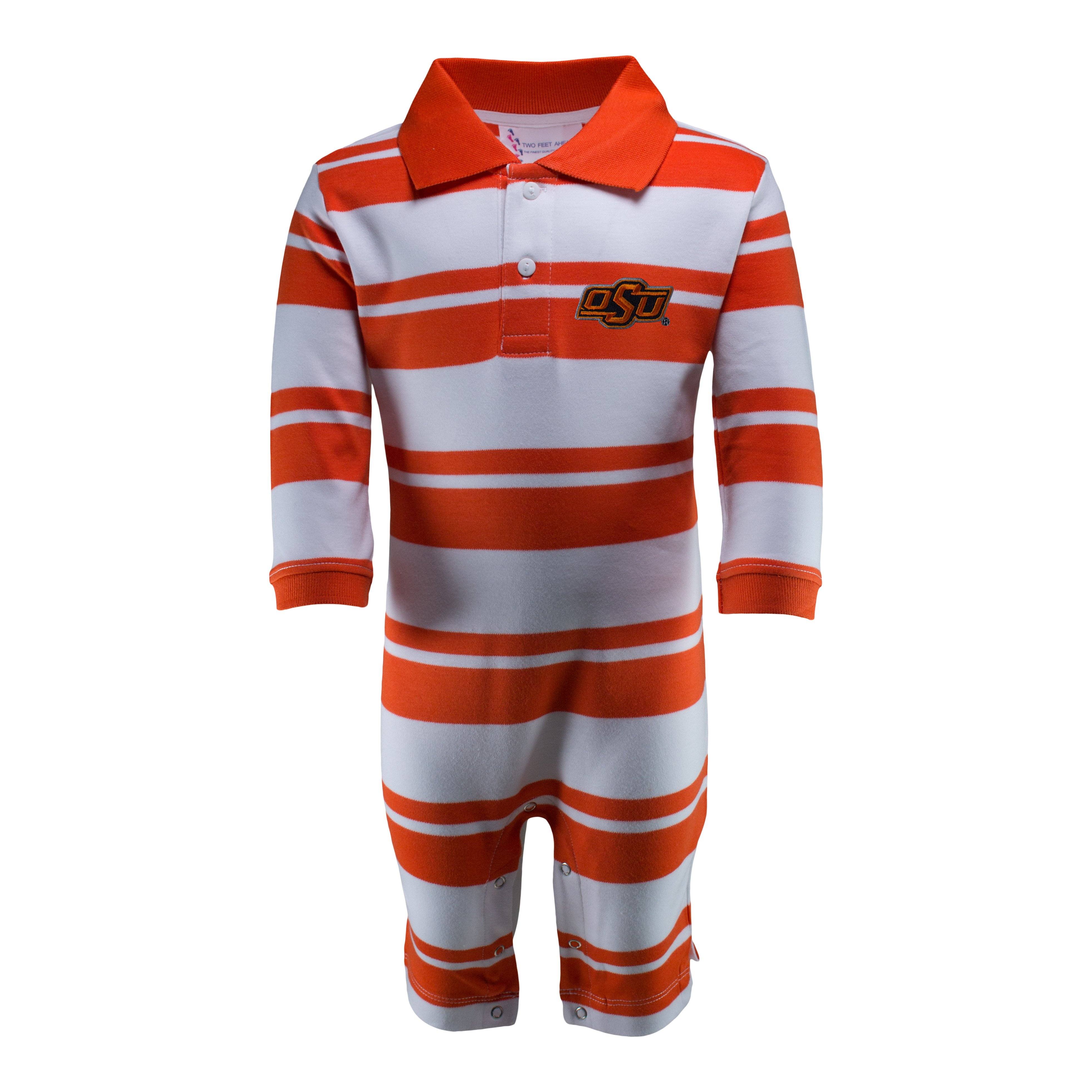 Oklahoma State Rugby Long Leg Romper | Two Feet Ahead