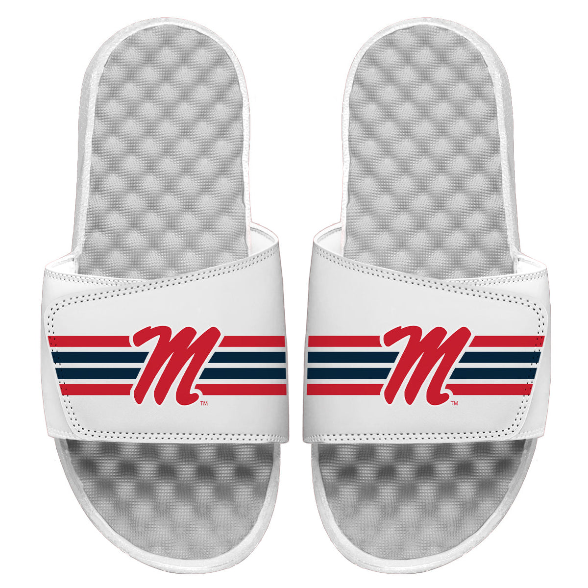 Ole' Miss Varsity Stripes Slides