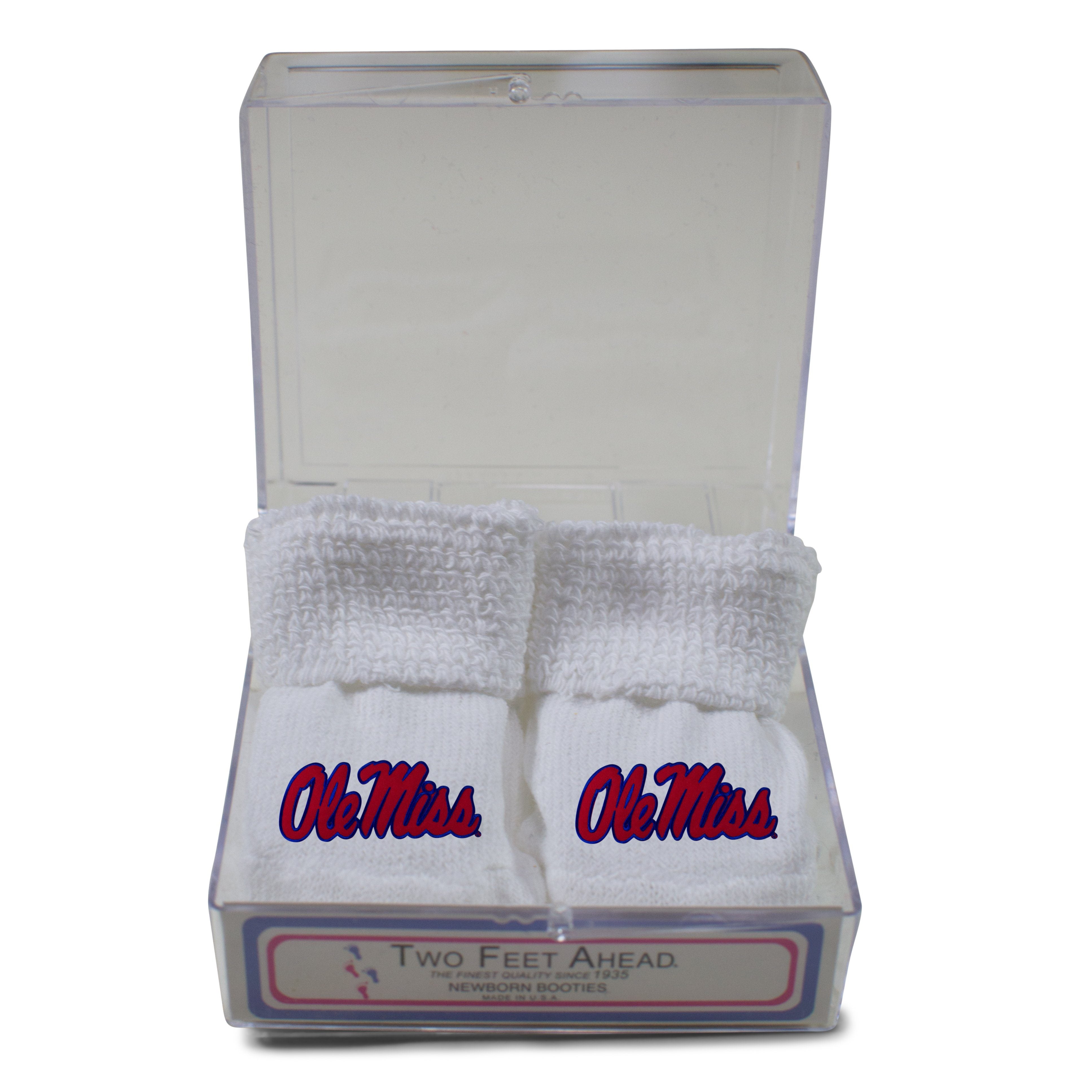 Ole Miss Gift Box Bootie | Two Feet Ahead